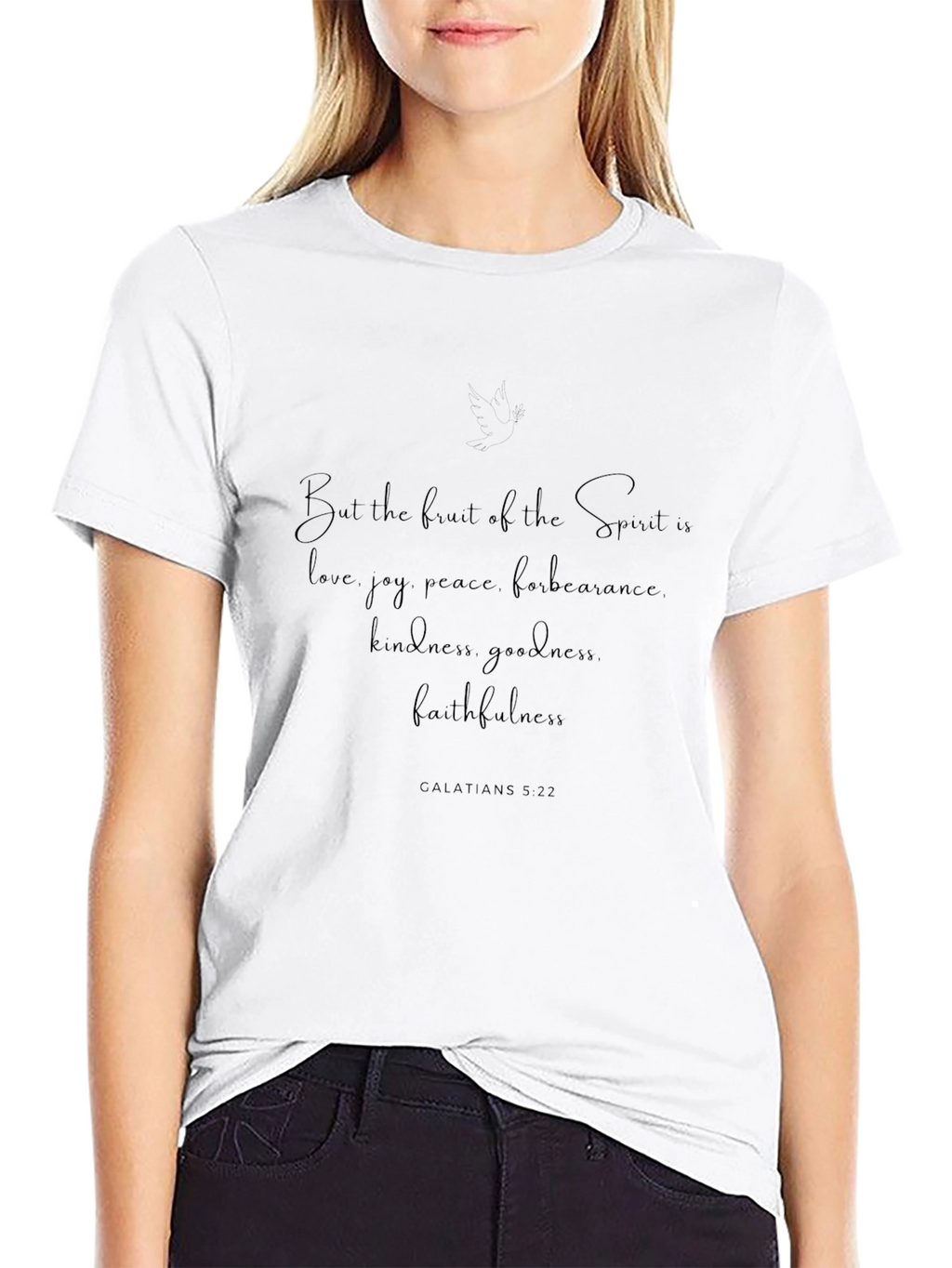 Fruit of the Spirit T-Shirt: Galatians 5:22 Christian Apparel