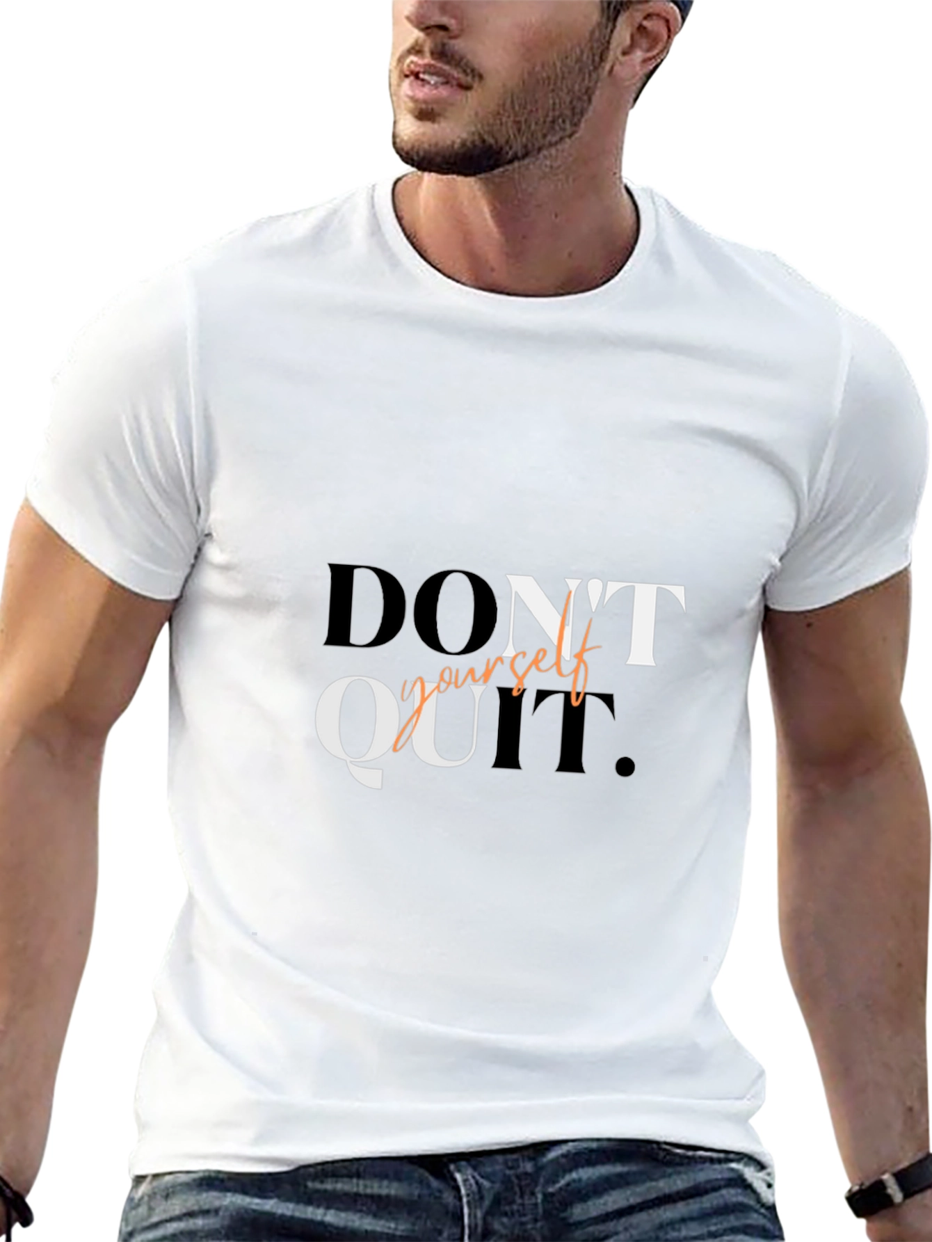 Motivational Graphic T-Shirt - Dont Quit Do It