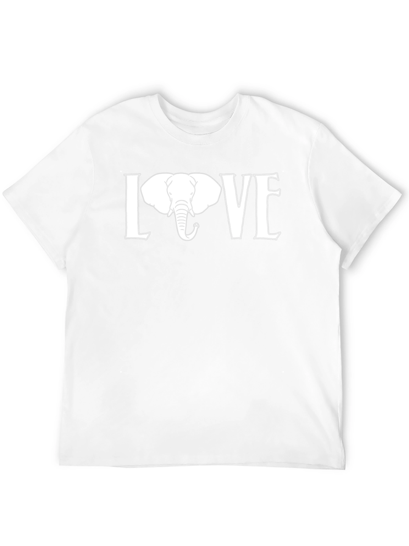 Elephant LOVE Graphic T-Shirt