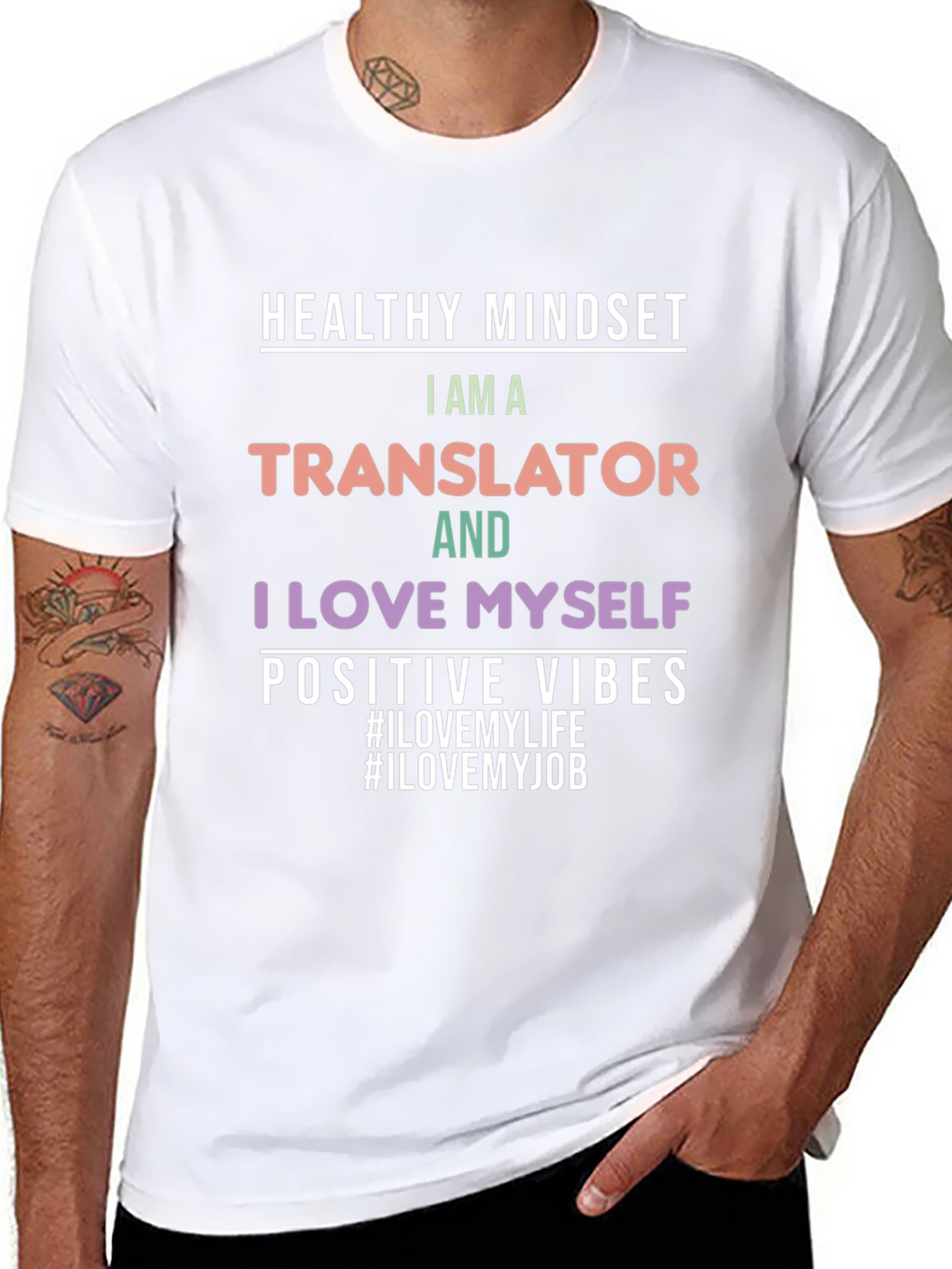 Translator Pride T-Shirt - Healthy Mindset Positive Vibes