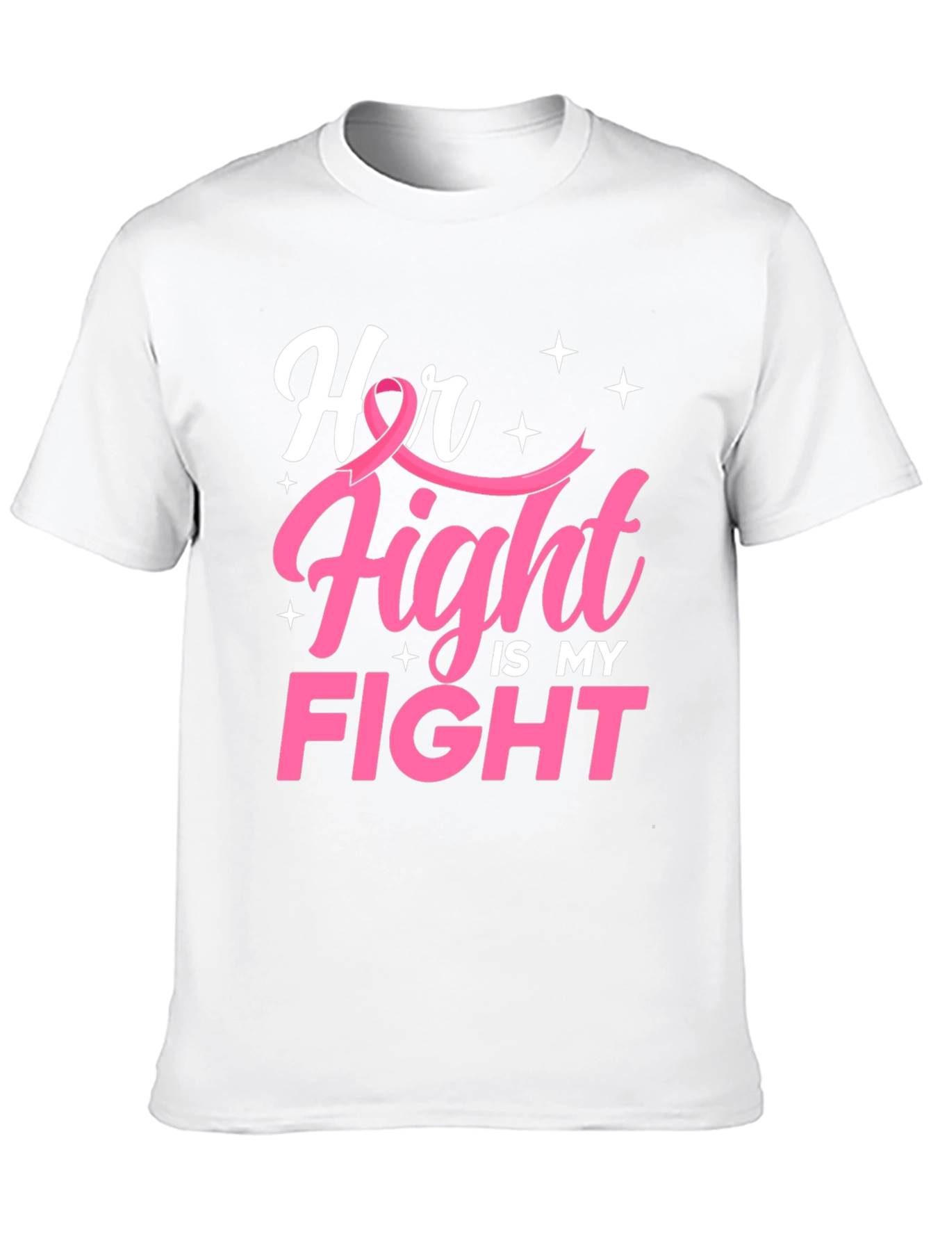Her Fight Is My Fight Breast Cancer Awareness T-Shirt