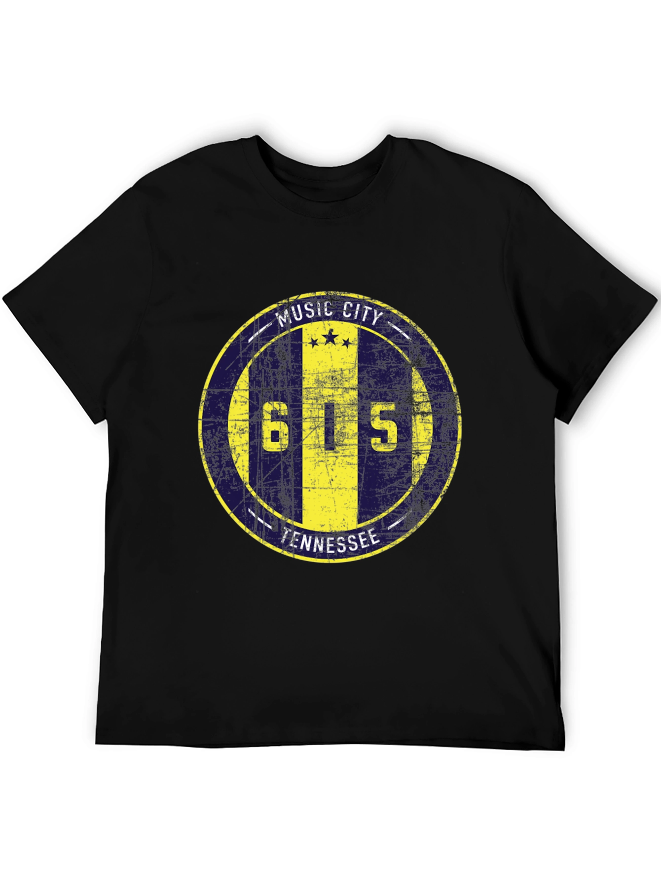 Music City Tennessee 615 T-Shirt