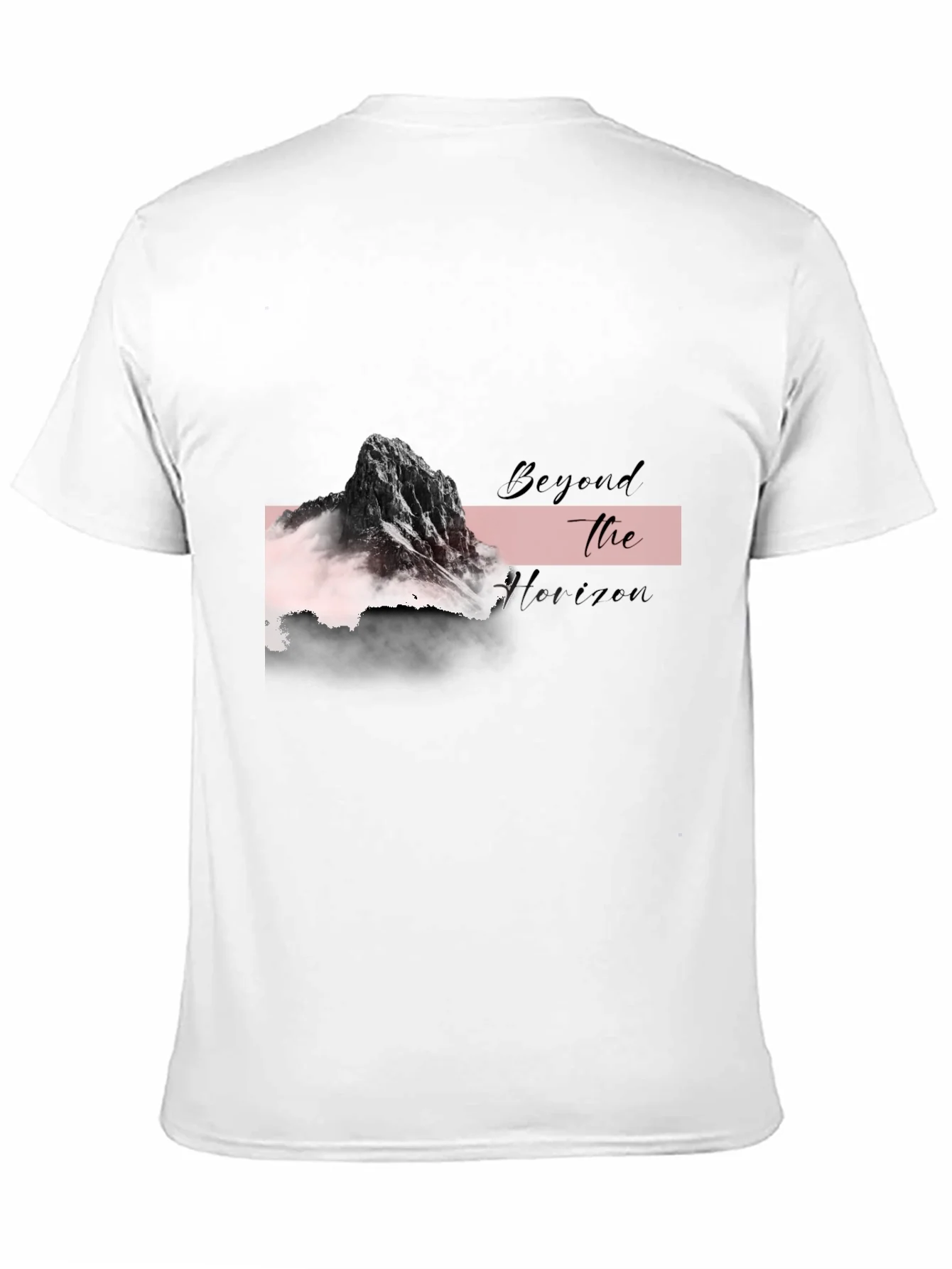 Beyond the Horizon Graphic Tee - Black