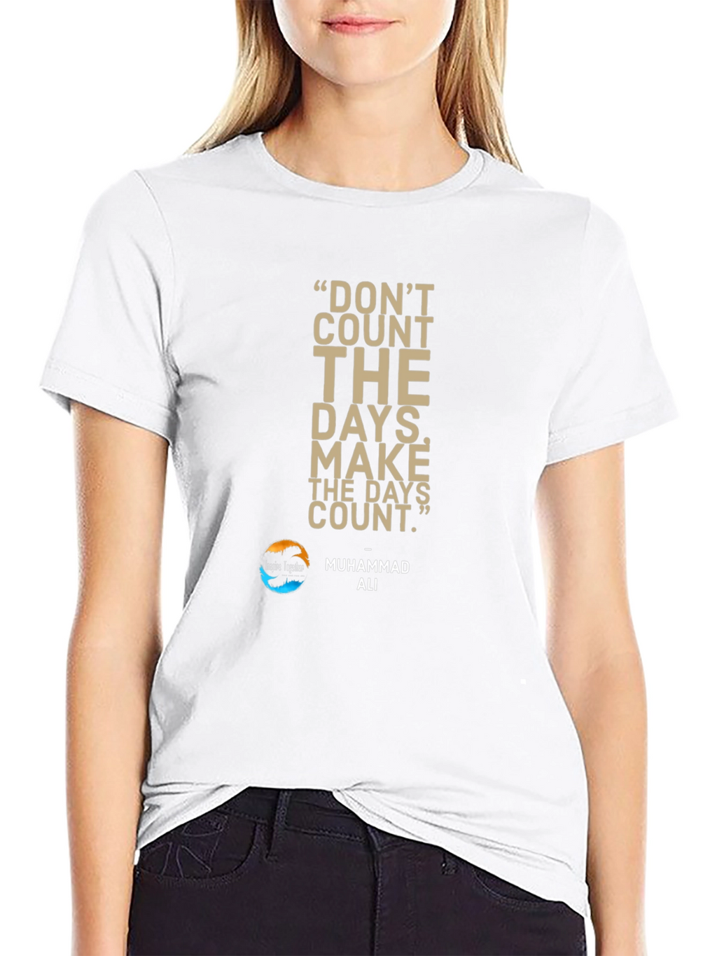 Motivational Muhammad Ali Quote T-Shirt