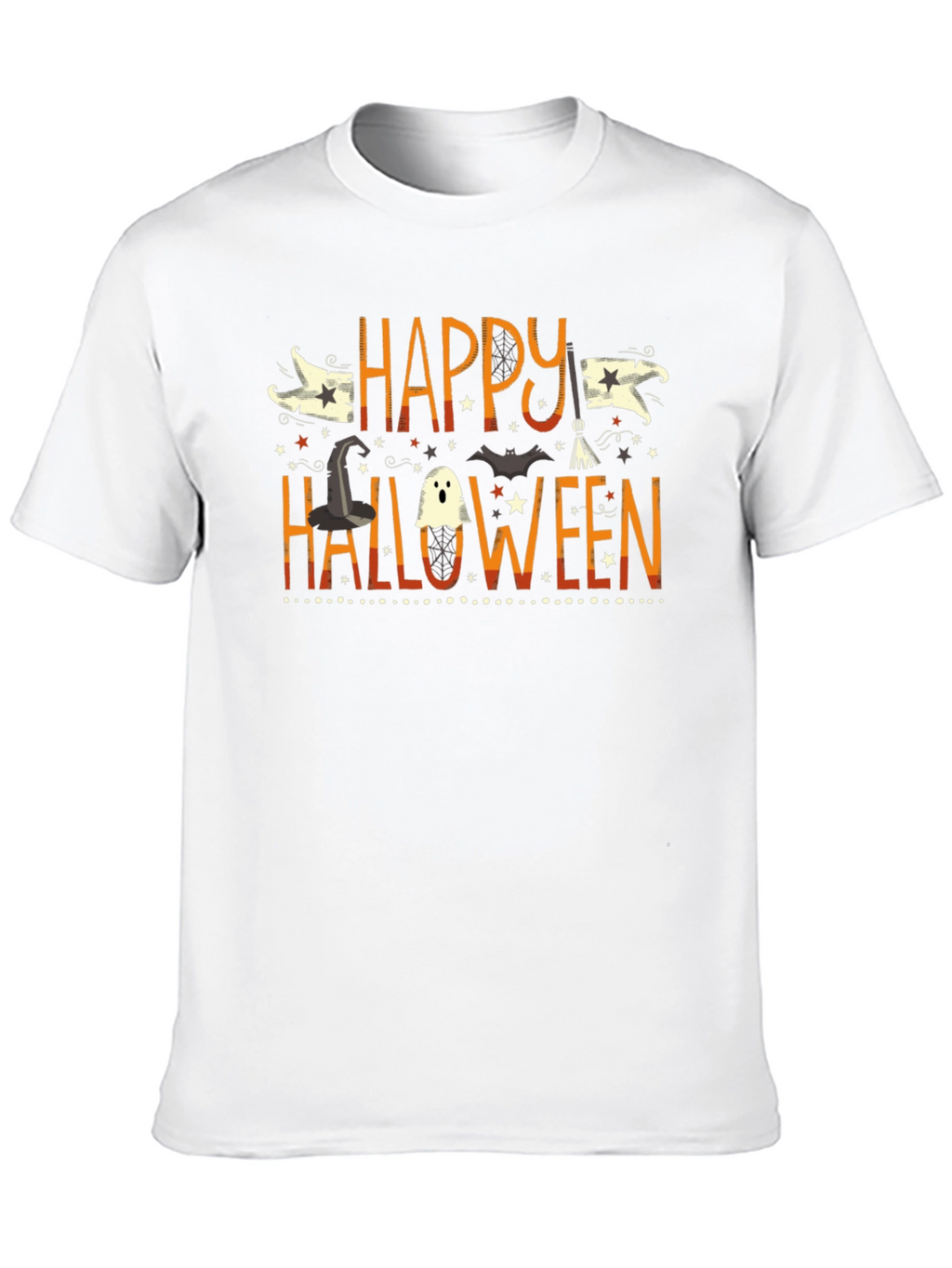 Happy Halloween Graphic T-Shirt Fun Halloween Tee