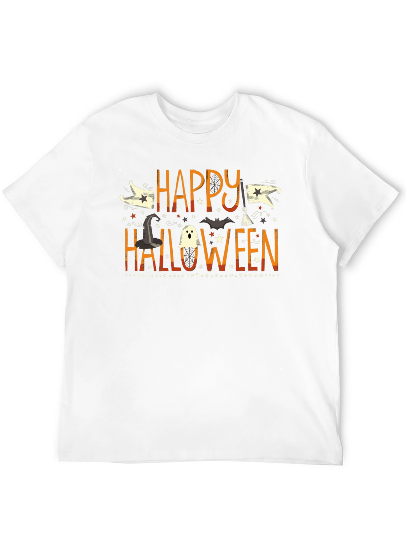 Happy Halloween Graphic T-Shirt Fun Halloween Tee