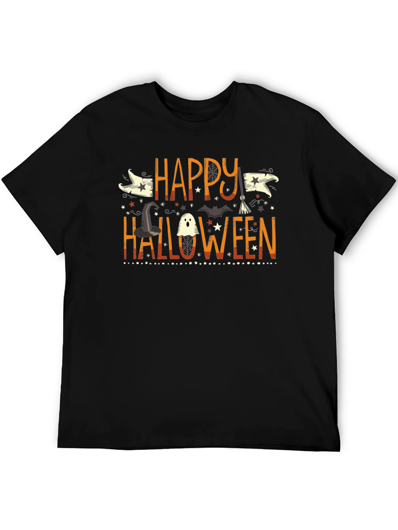Happy Halloween Graphic T-Shirt Fun Halloween Tee