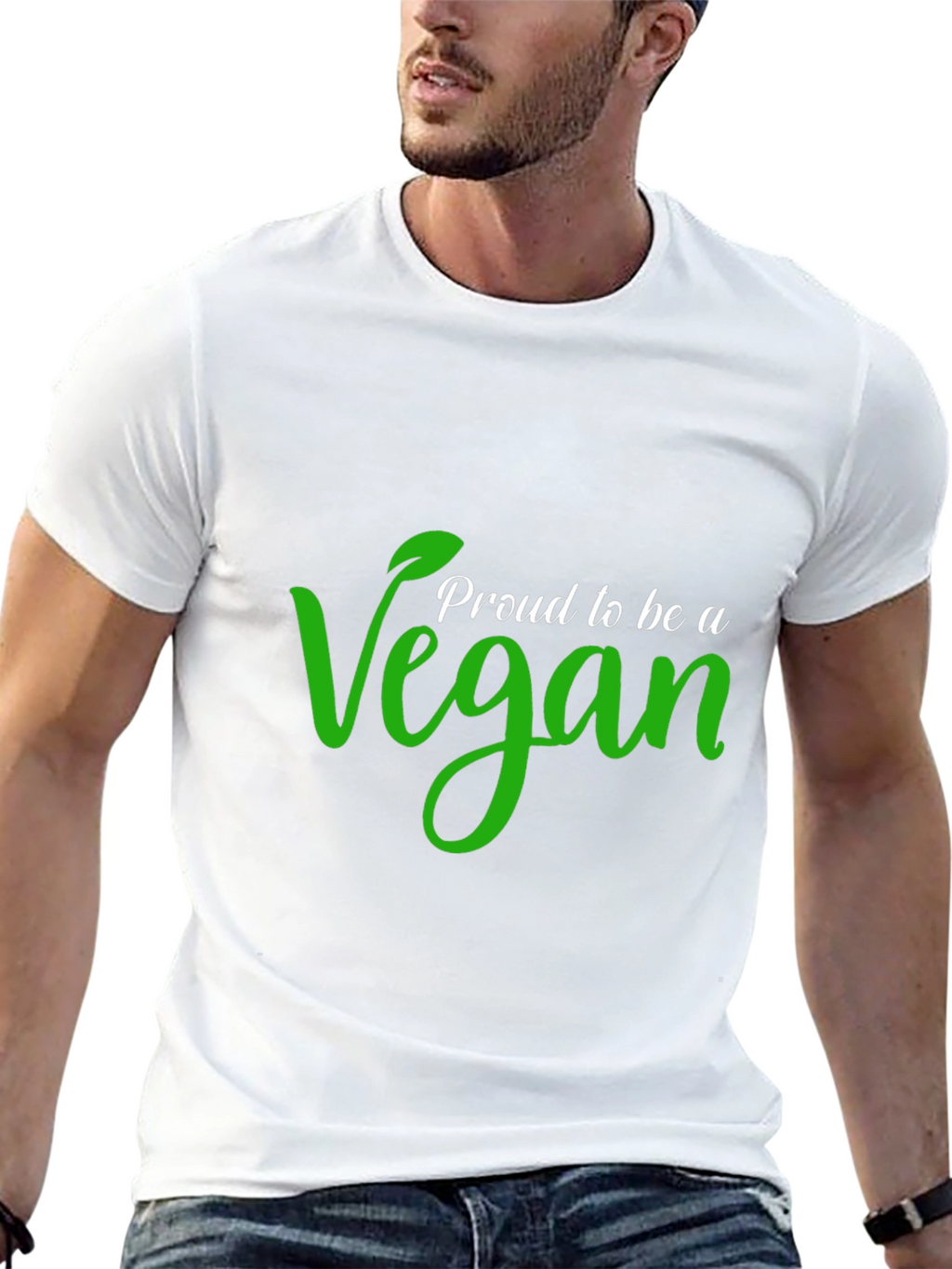 Proud Vegan Black T-Shirt