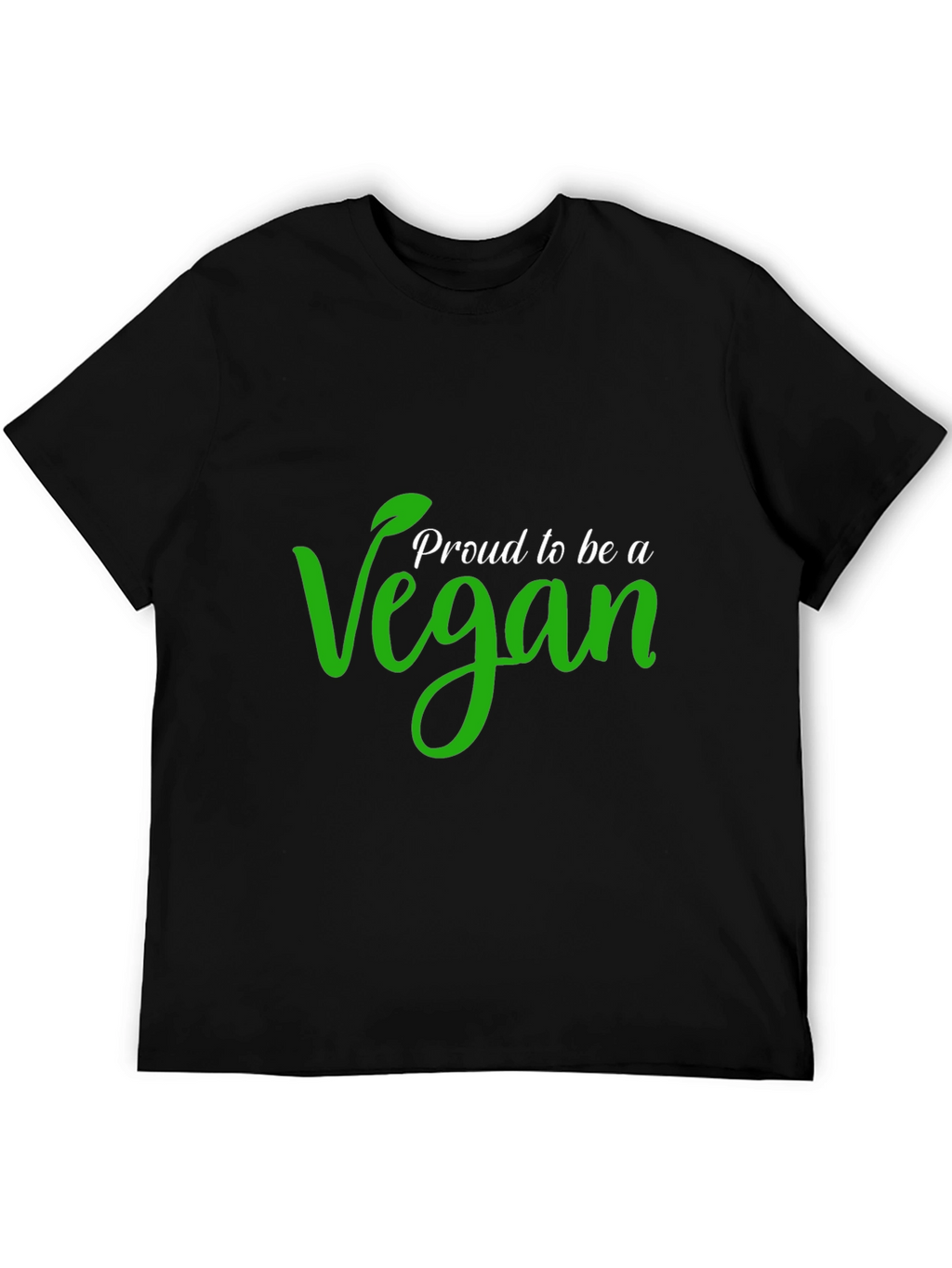 Proud Vegan Black T-Shirt