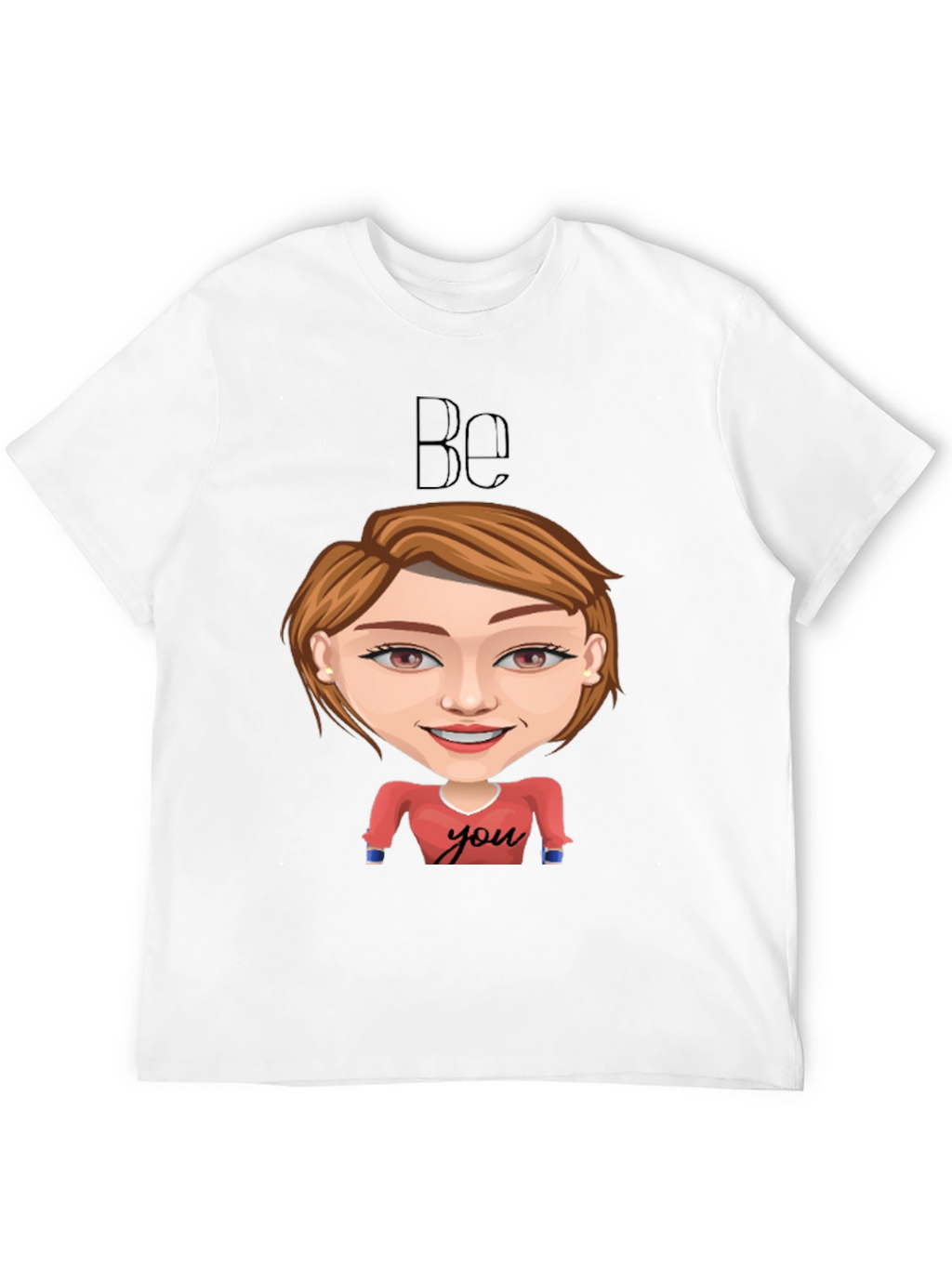 Be You Graphic Tee - Black Short Sleeve