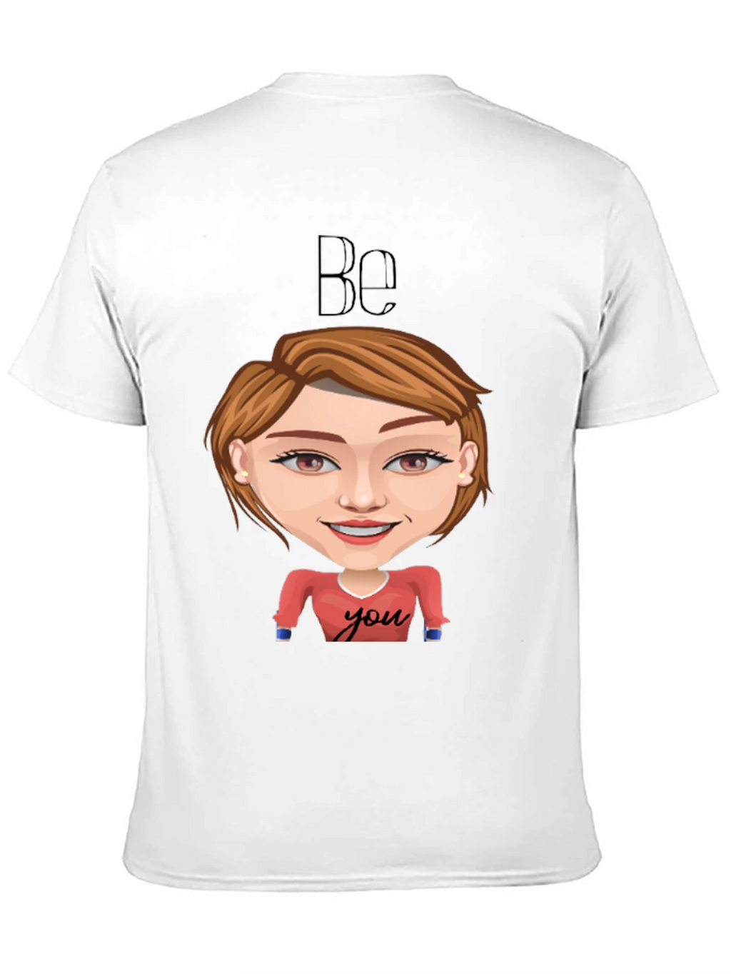 Be You Graphic Tee - Black Short Sleeve