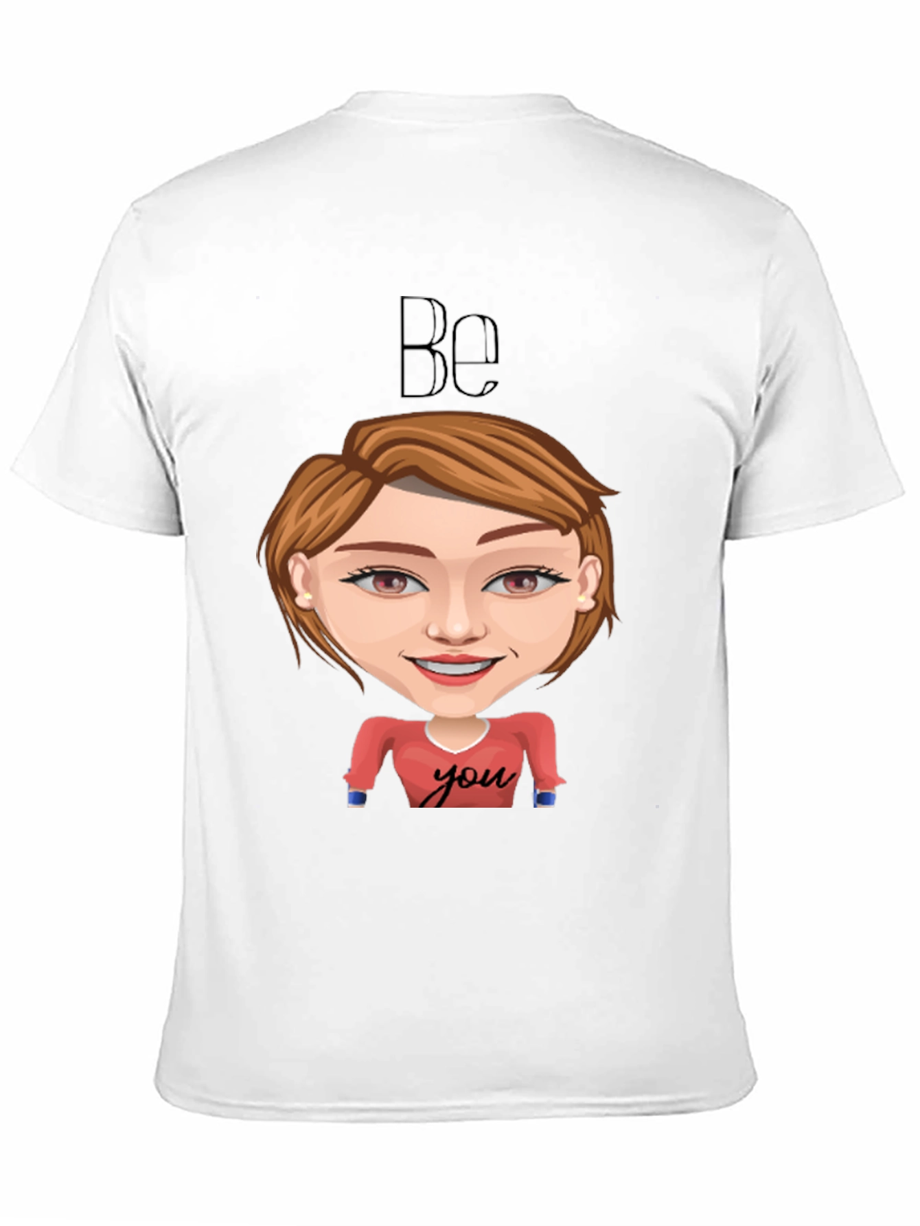 Be You Graphic Tee - Black Short Sleeve