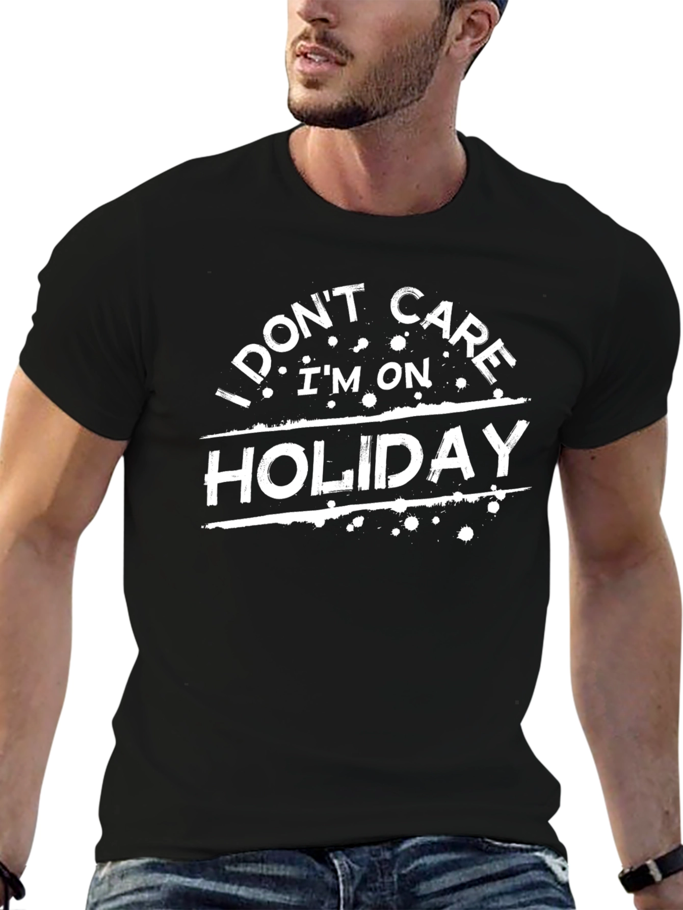 Holiday Mode: I Dont Care T-Shirt