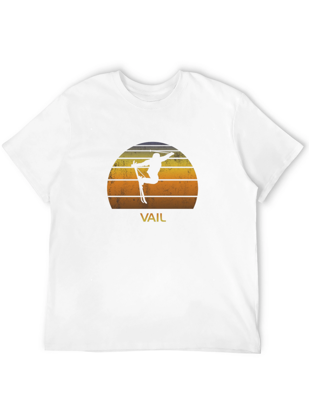 Retro Vail Skiing T-Shirt
