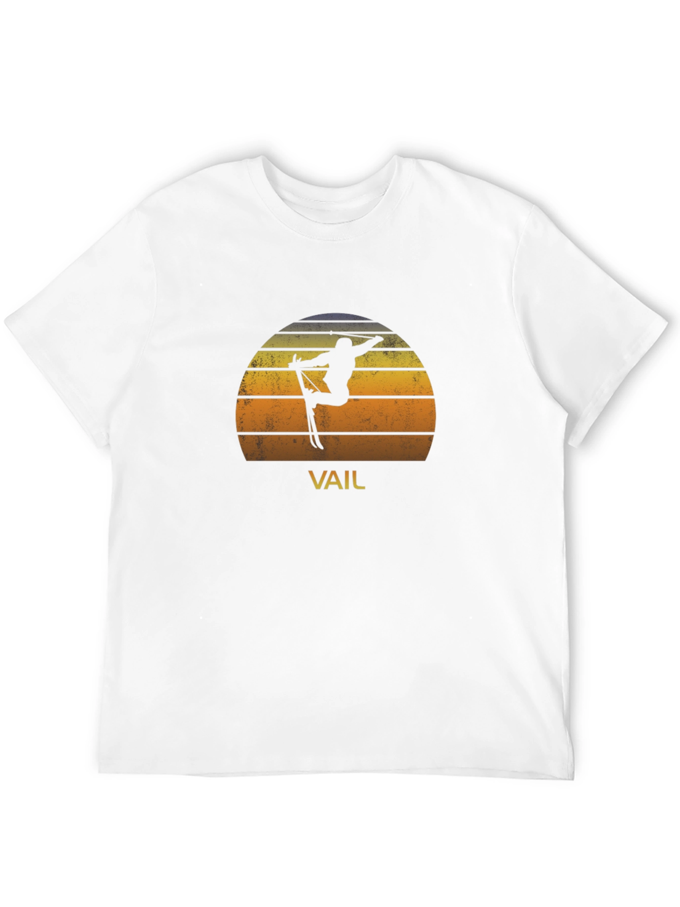 Retro Vail Skiing T-Shirt