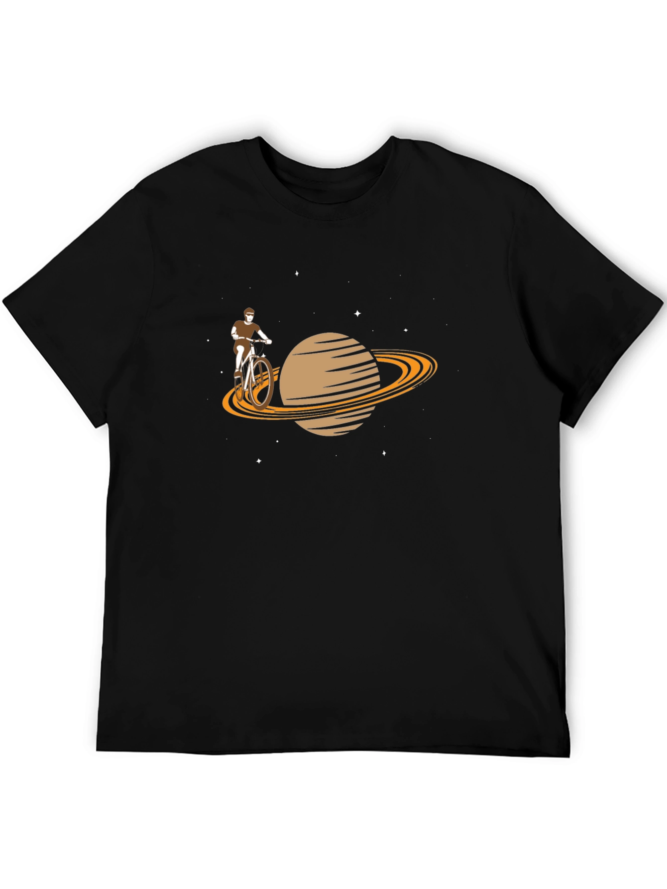 Saturn Biker Graphic T-Shirt
