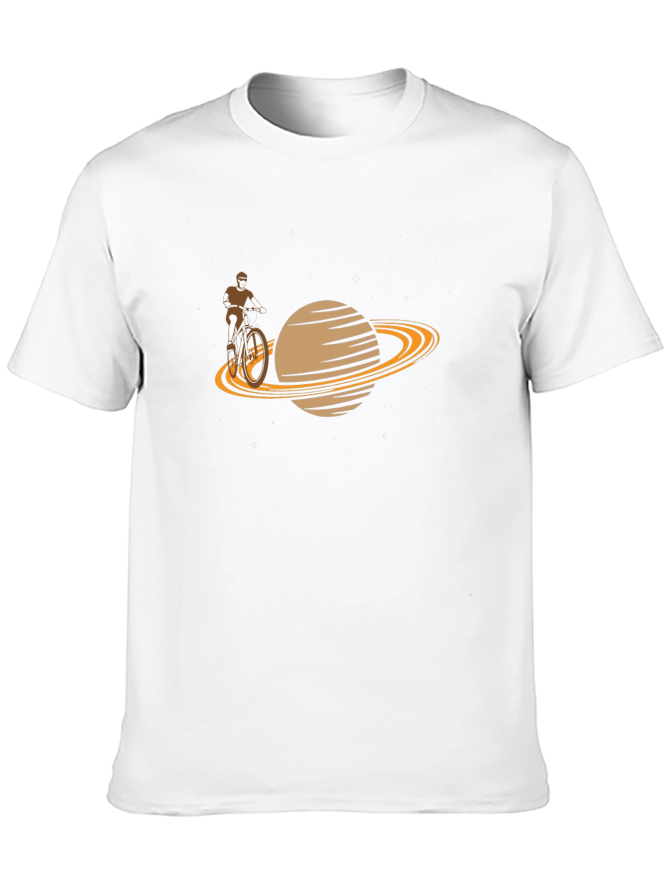 Saturn Biker Graphic T-Shirt