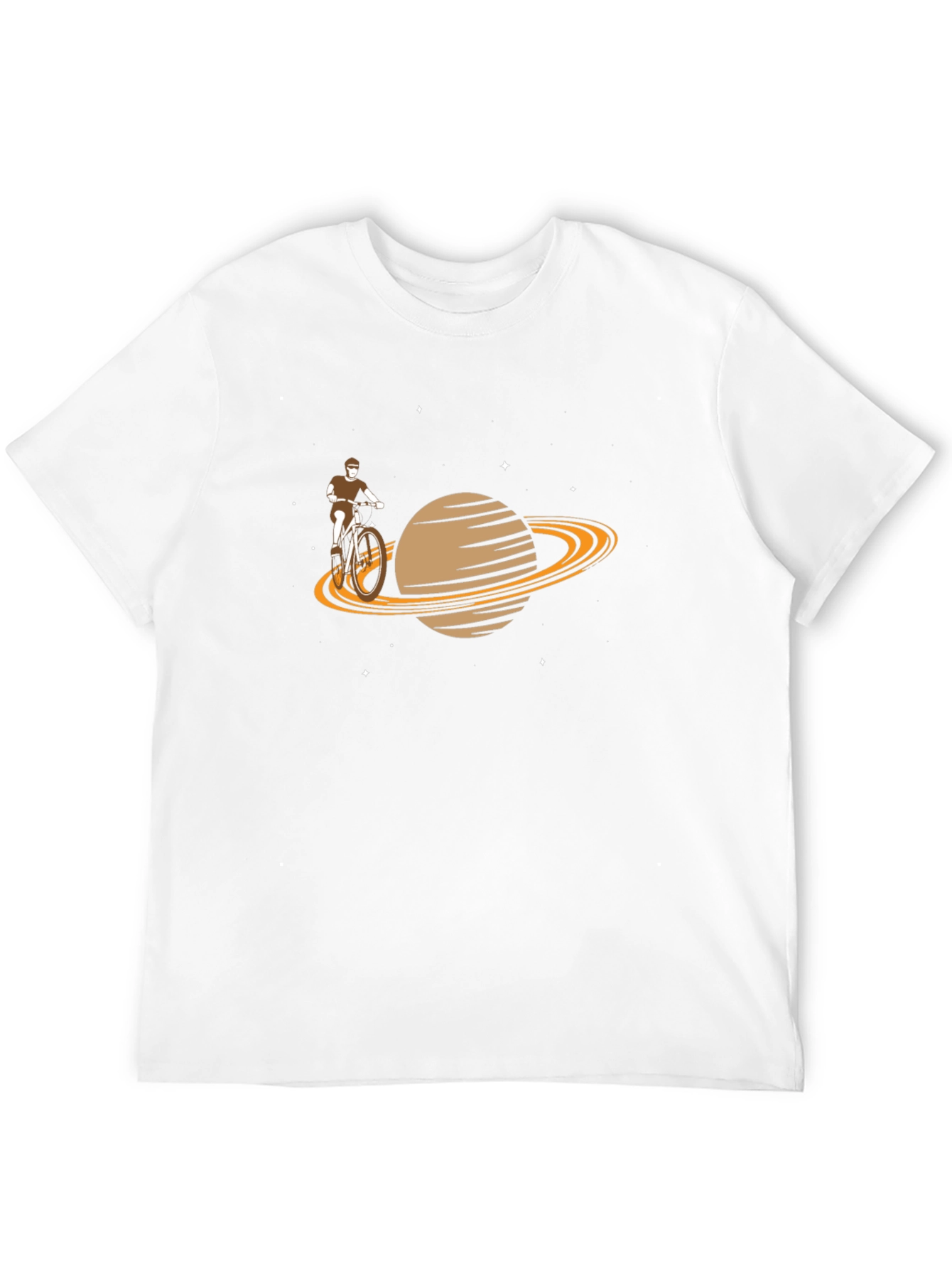 Saturn Biker Graphic T-Shirt