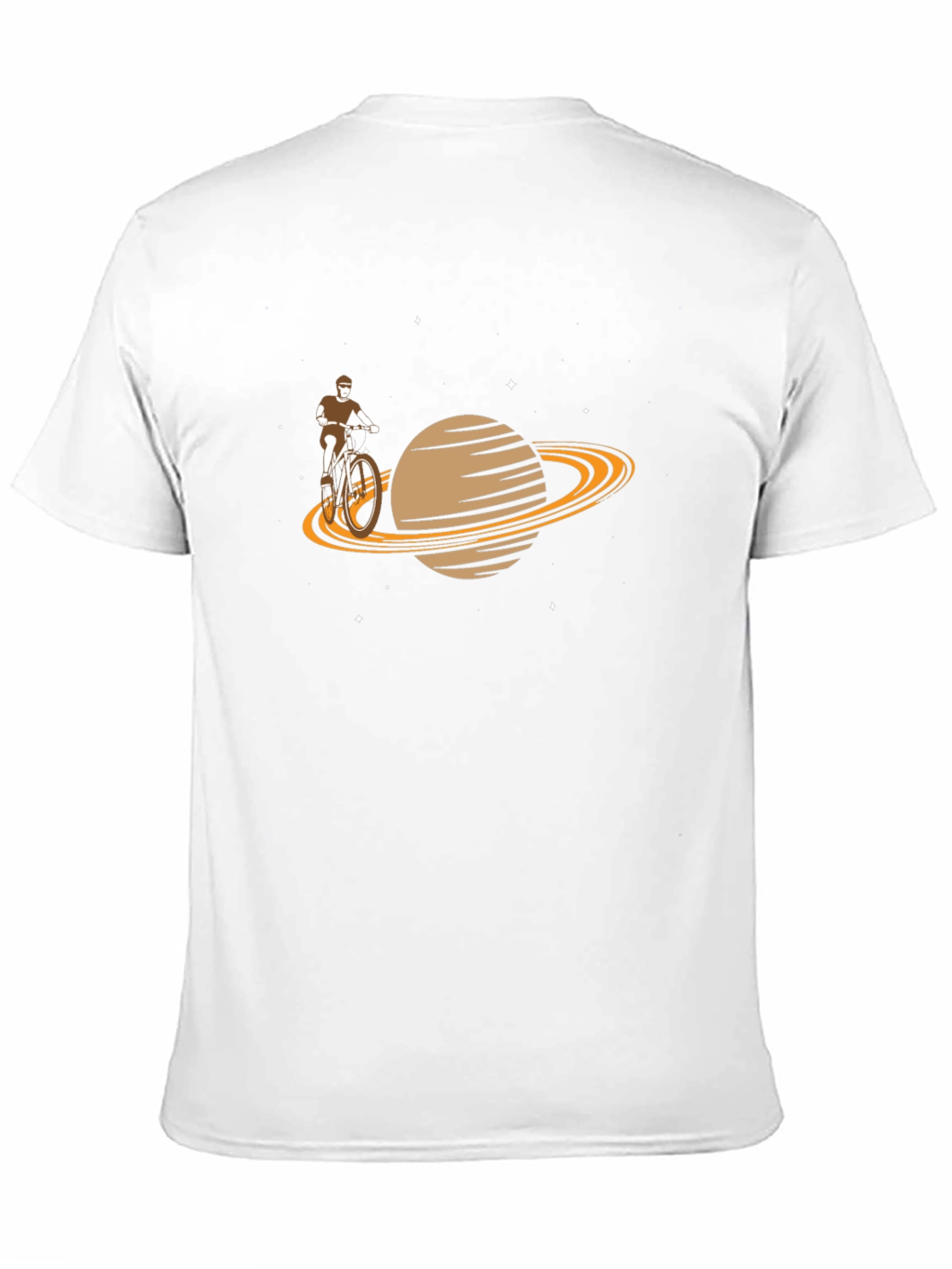 Saturn Biker Graphic T-Shirt