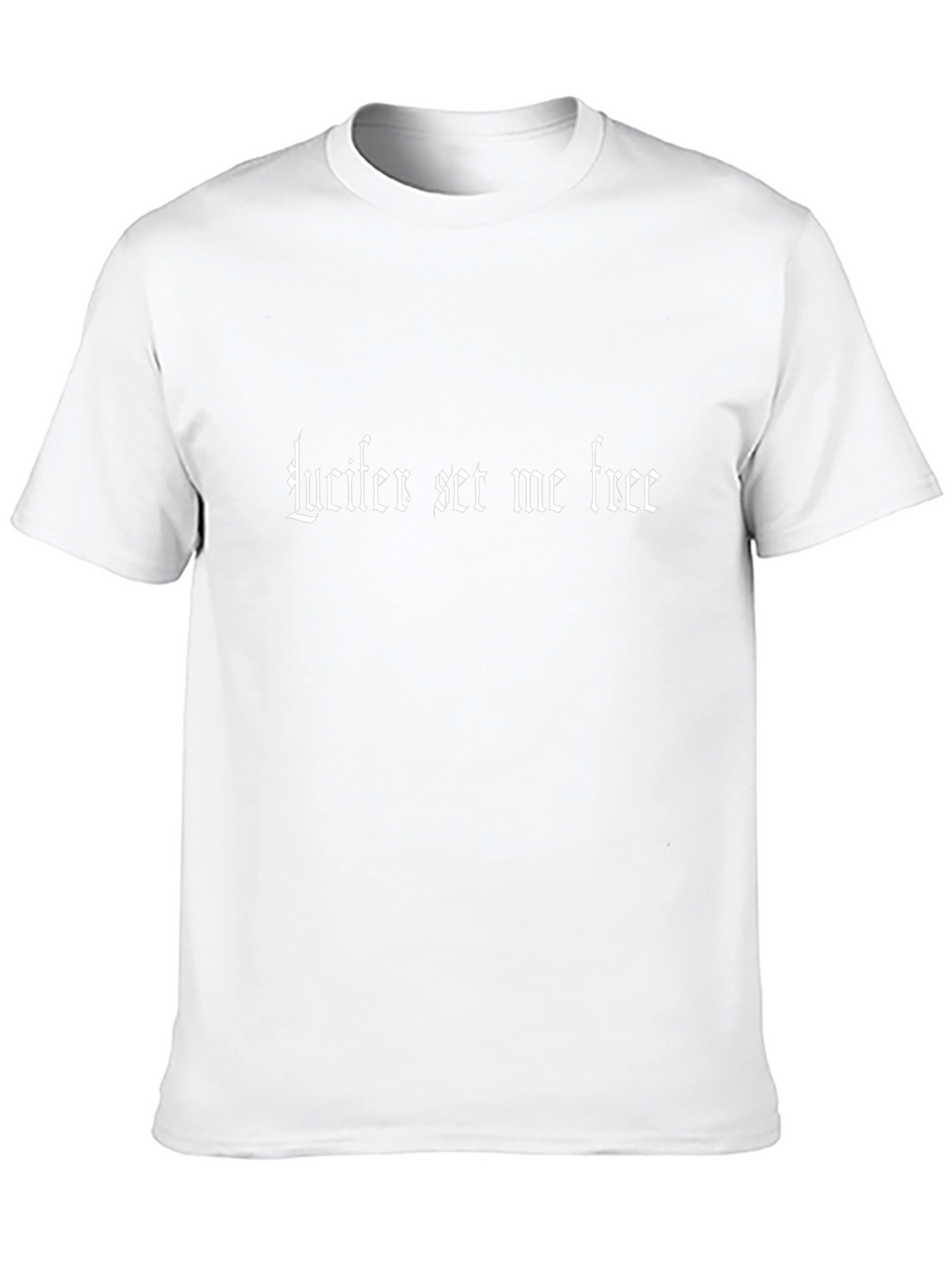 Lucifer Set Me Free Black T-Shirt