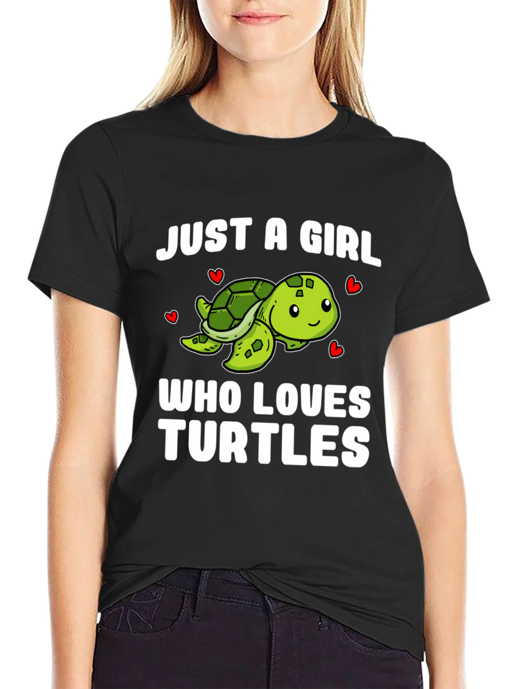 Just a Girl Who Loves Turtles T-Shirt