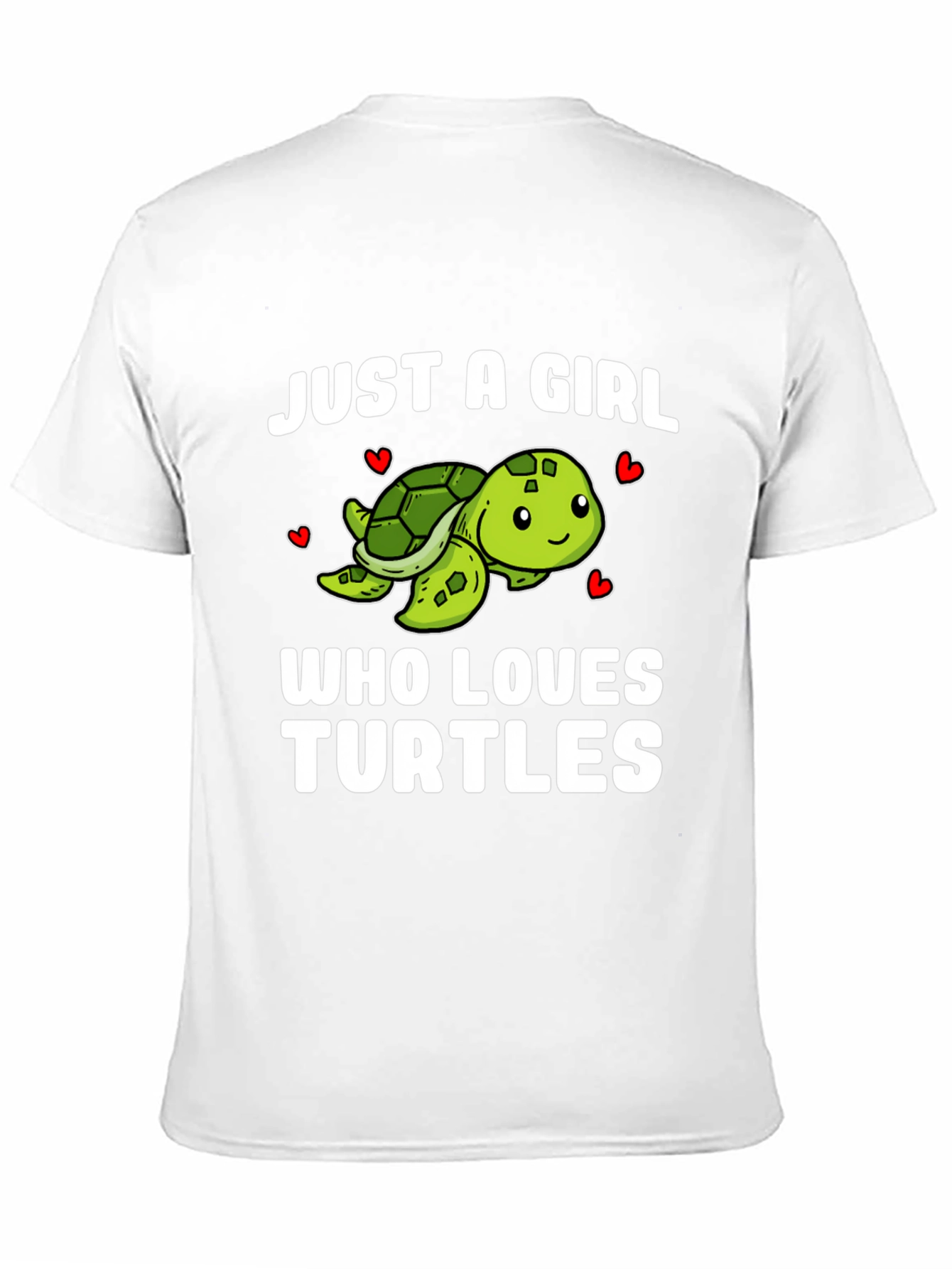 Just a Girl Who Loves Turtles T-Shirt