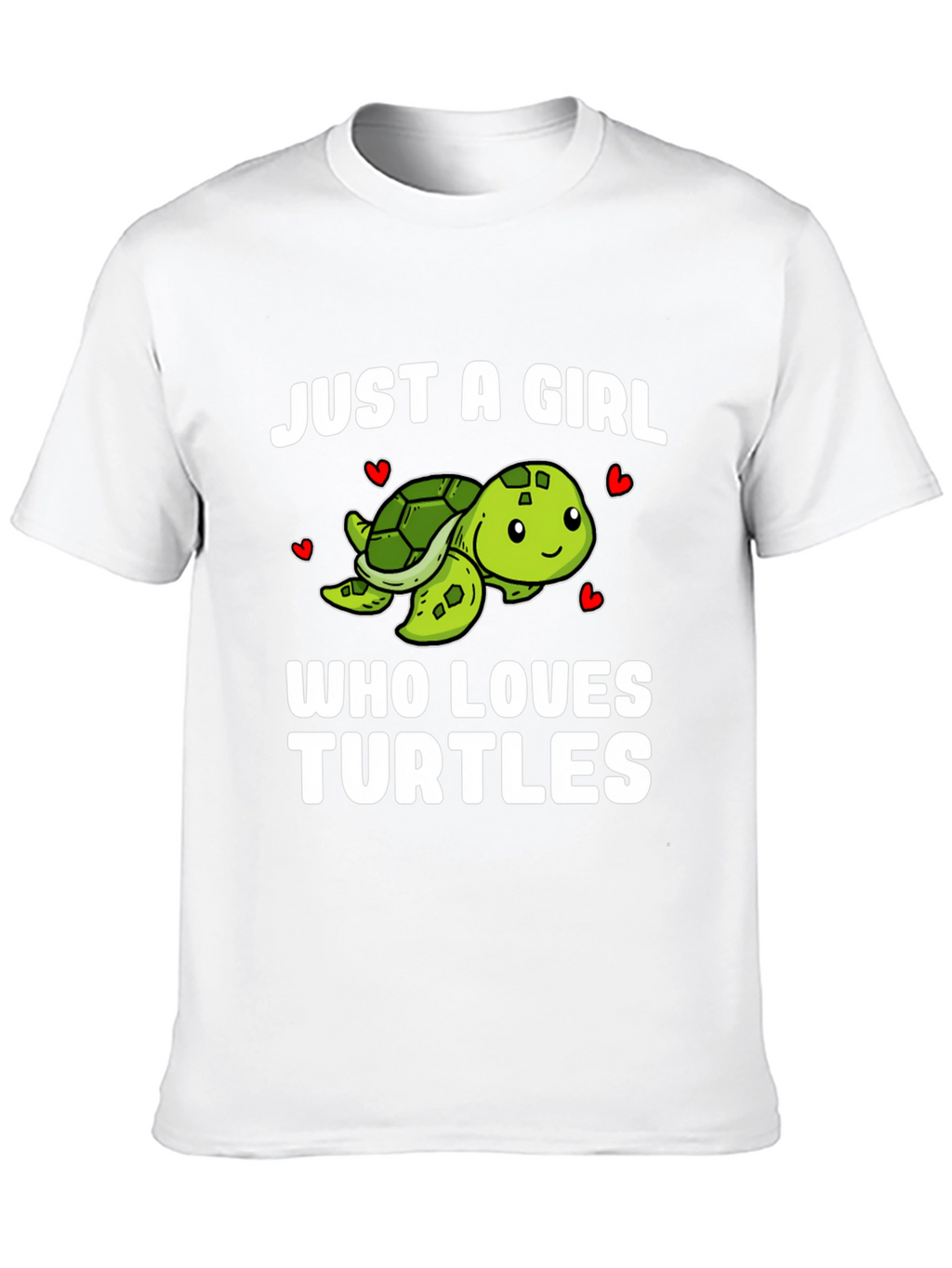 Just a Girl Who Loves Turtles T-Shirt