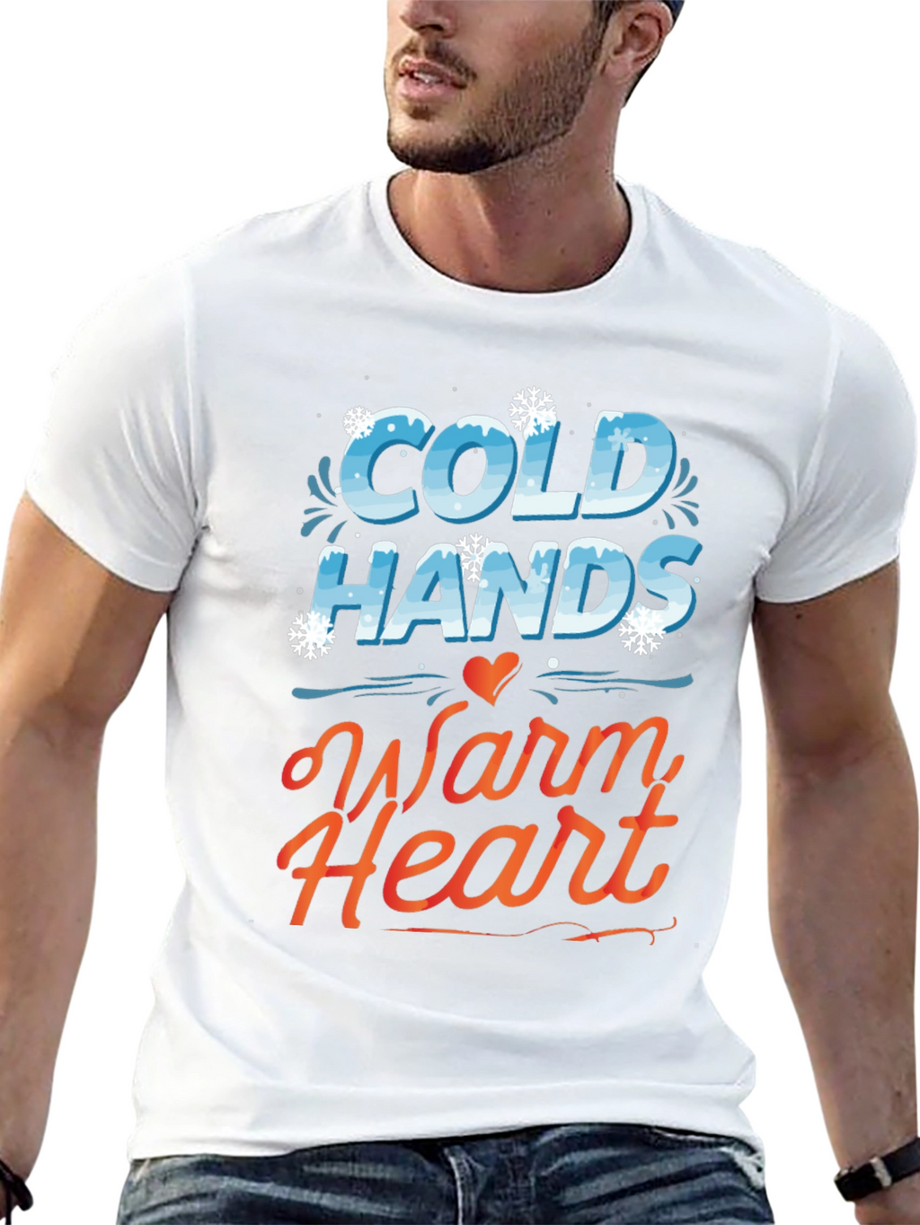 Cold Hands Warm Heart Graphic Tee