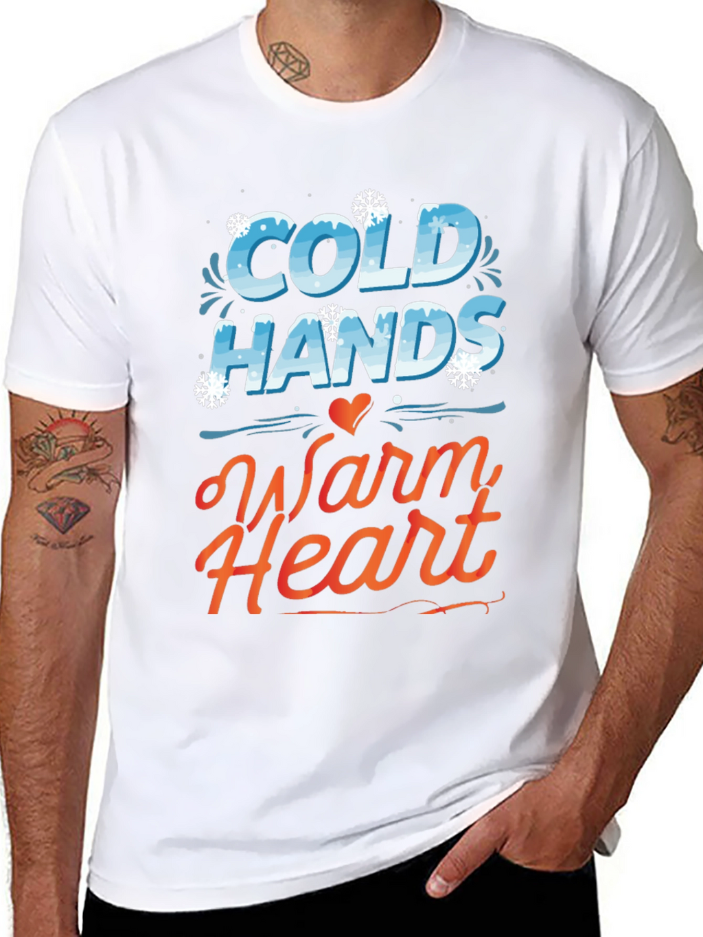 Cold Hands Warm Heart Graphic Tee