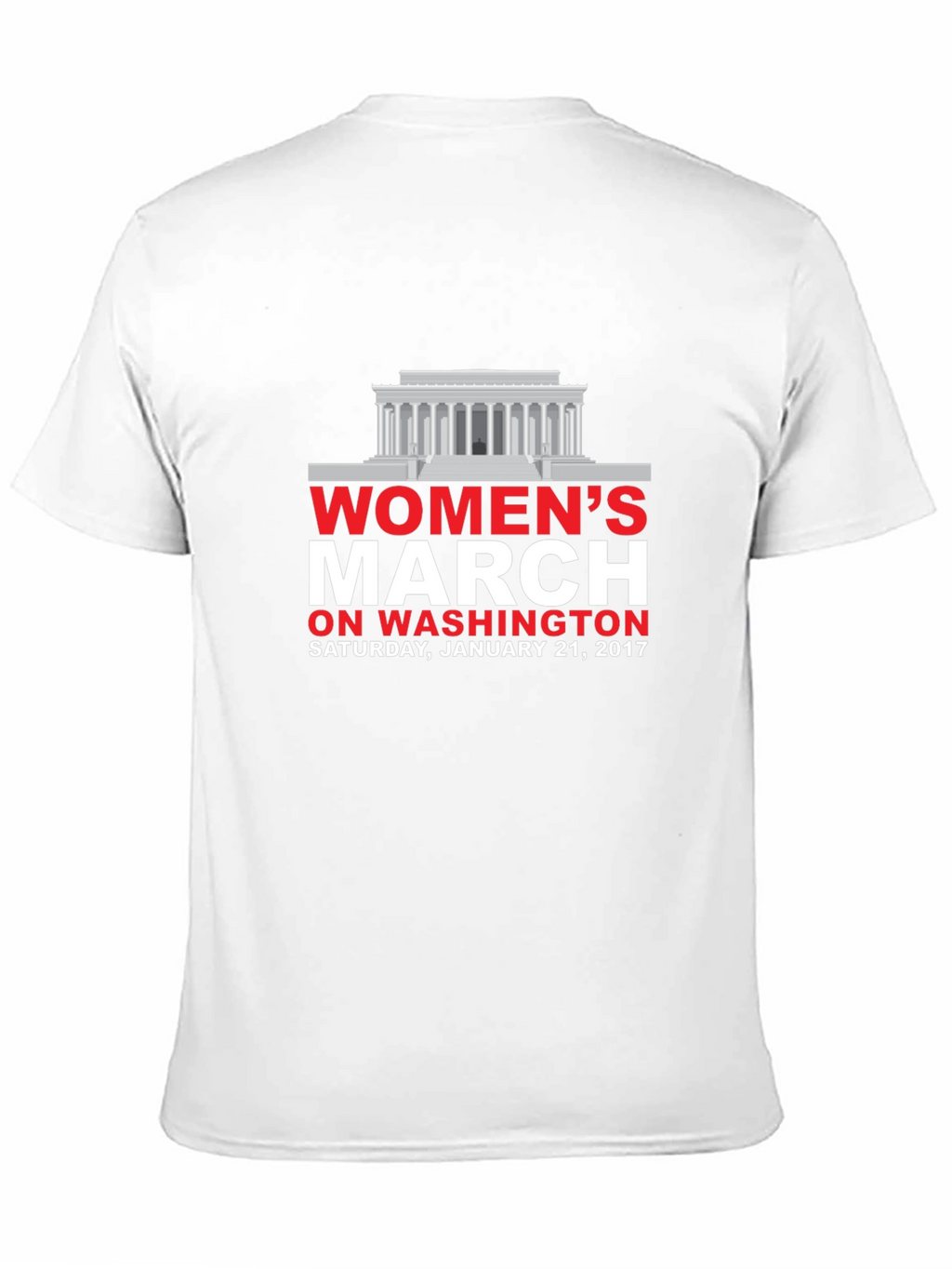 Womens March on Washington Black T-Shirt