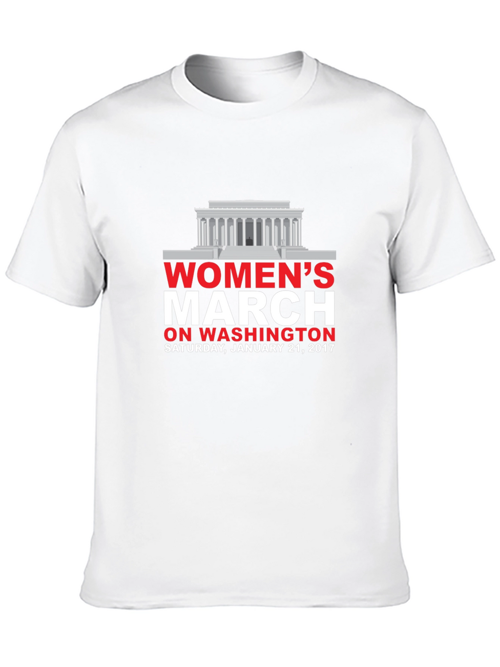 Womens March on Washington Black T-Shirt