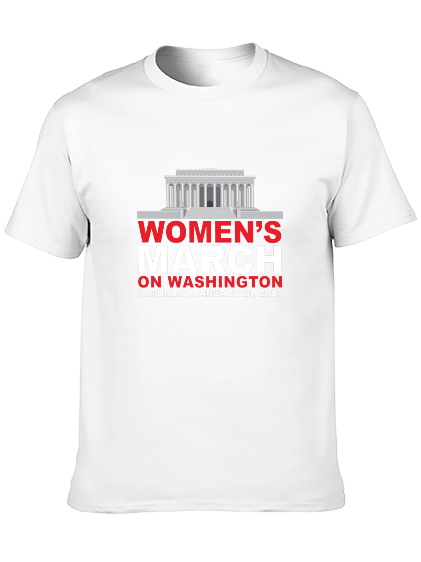 Womens March on Washington Black T-Shirt
