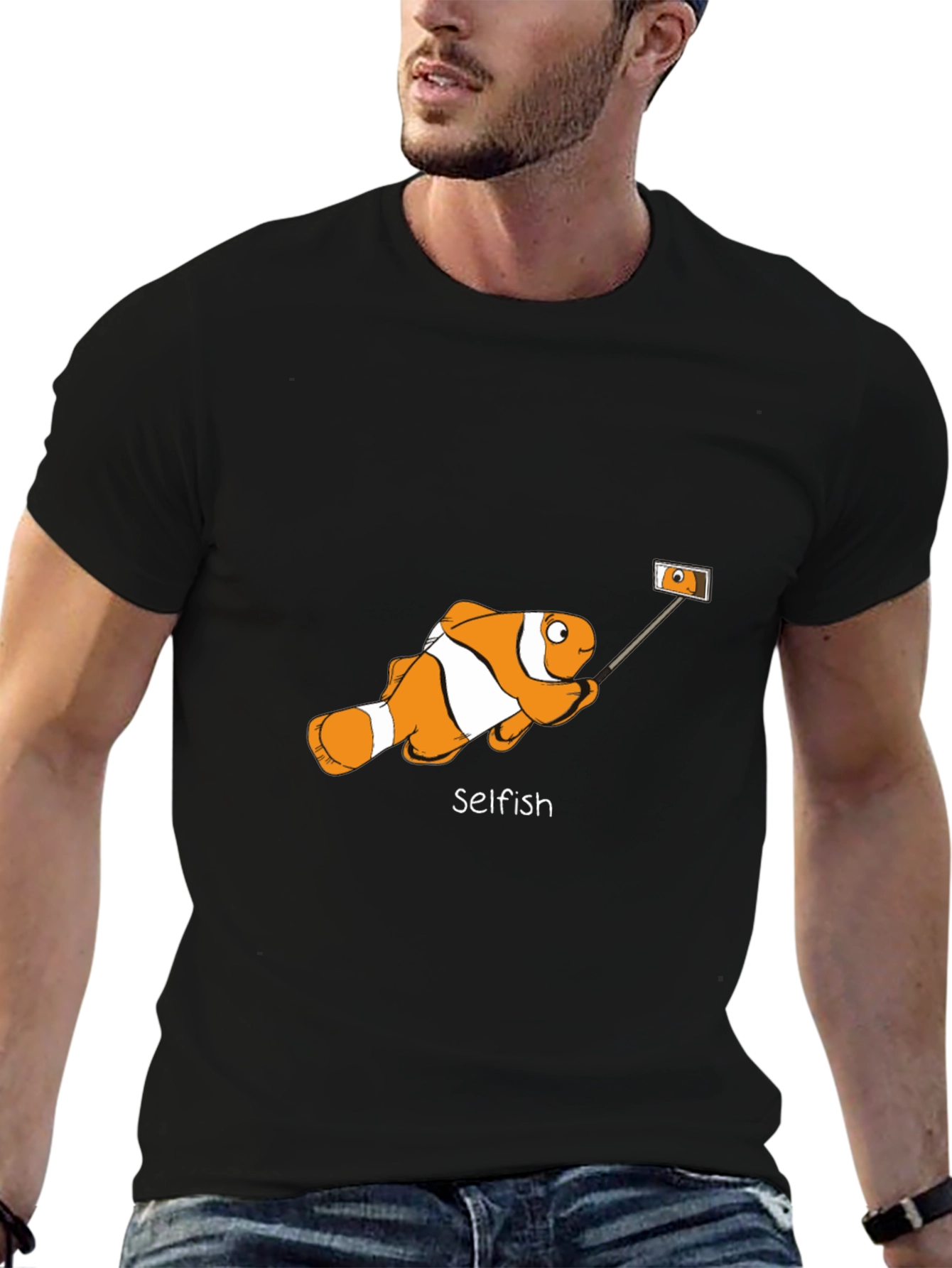 Selfish Clownfish Graphic Tee