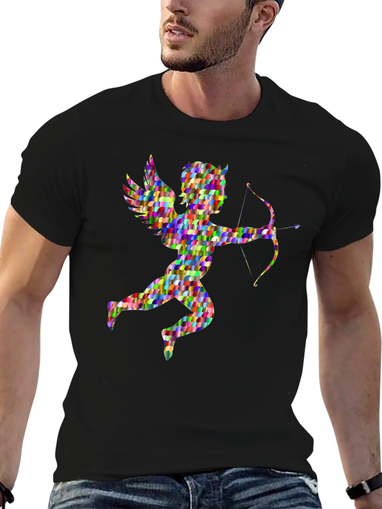 Cupid Graphic T-Shirt - Fun Valentines Day Apparel