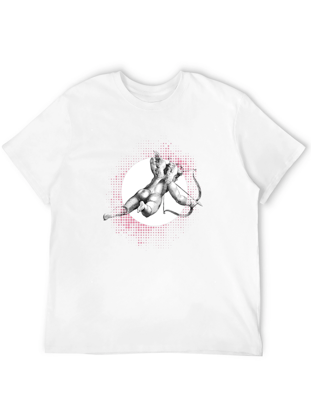 Modern Art Graphic Tee - Black Cotton T-Shirt