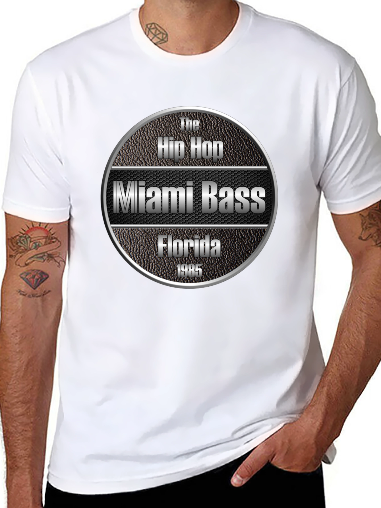 Miami Bass 1985 Graphic T-Shirt