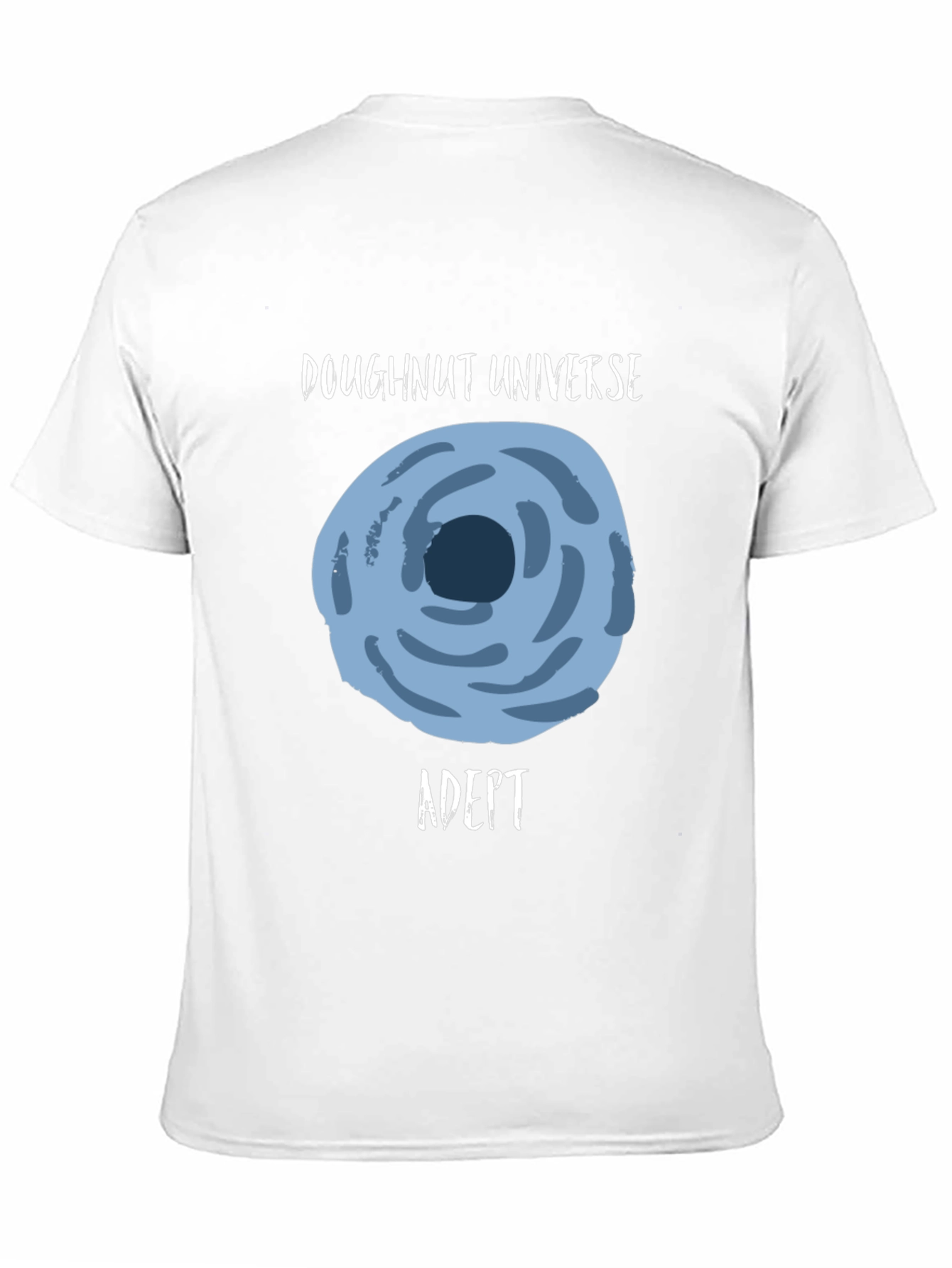 Doughnut Universe Adept Black Graphic Tee