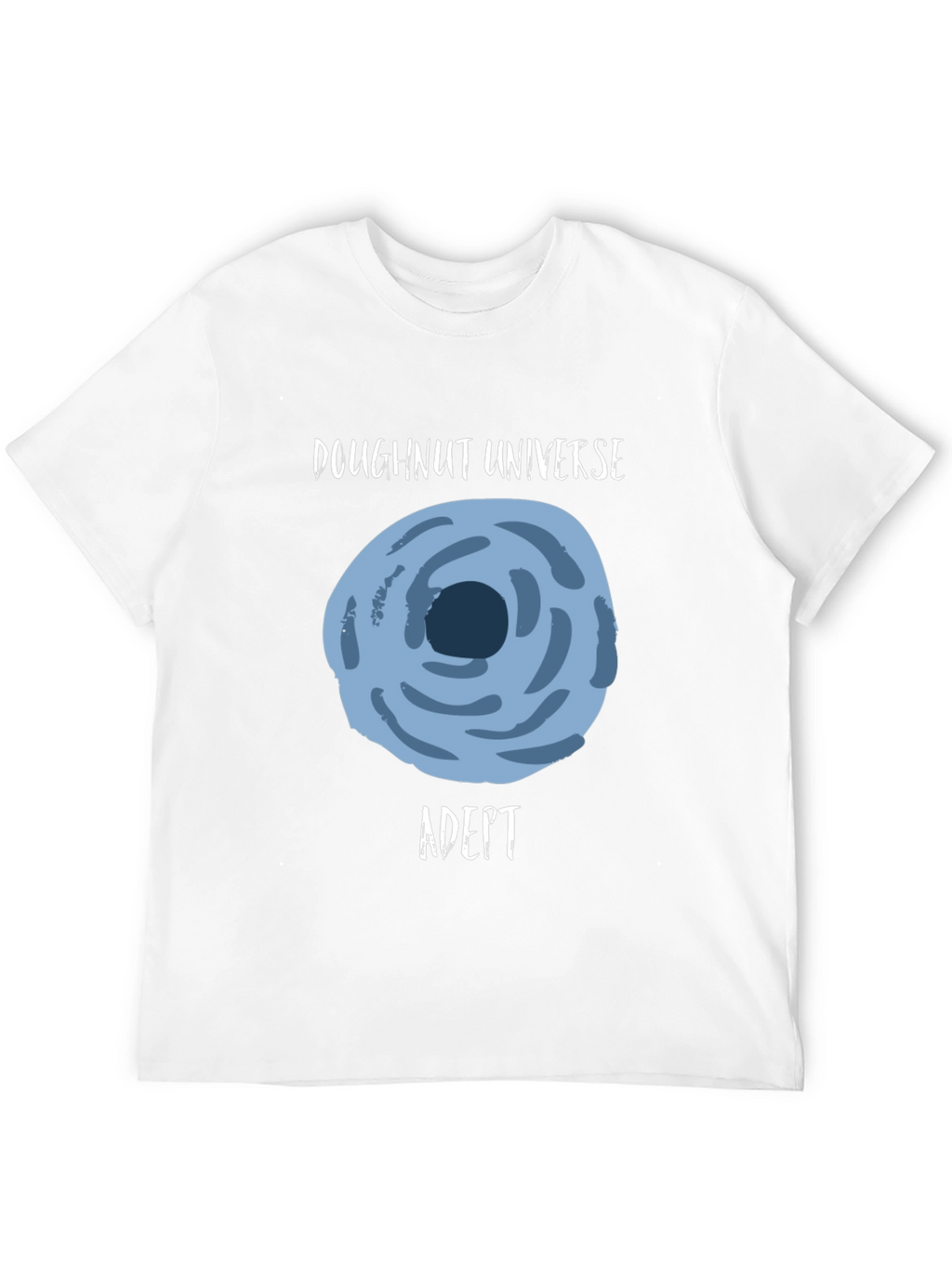 Doughnut Universe Adept Black Graphic Tee