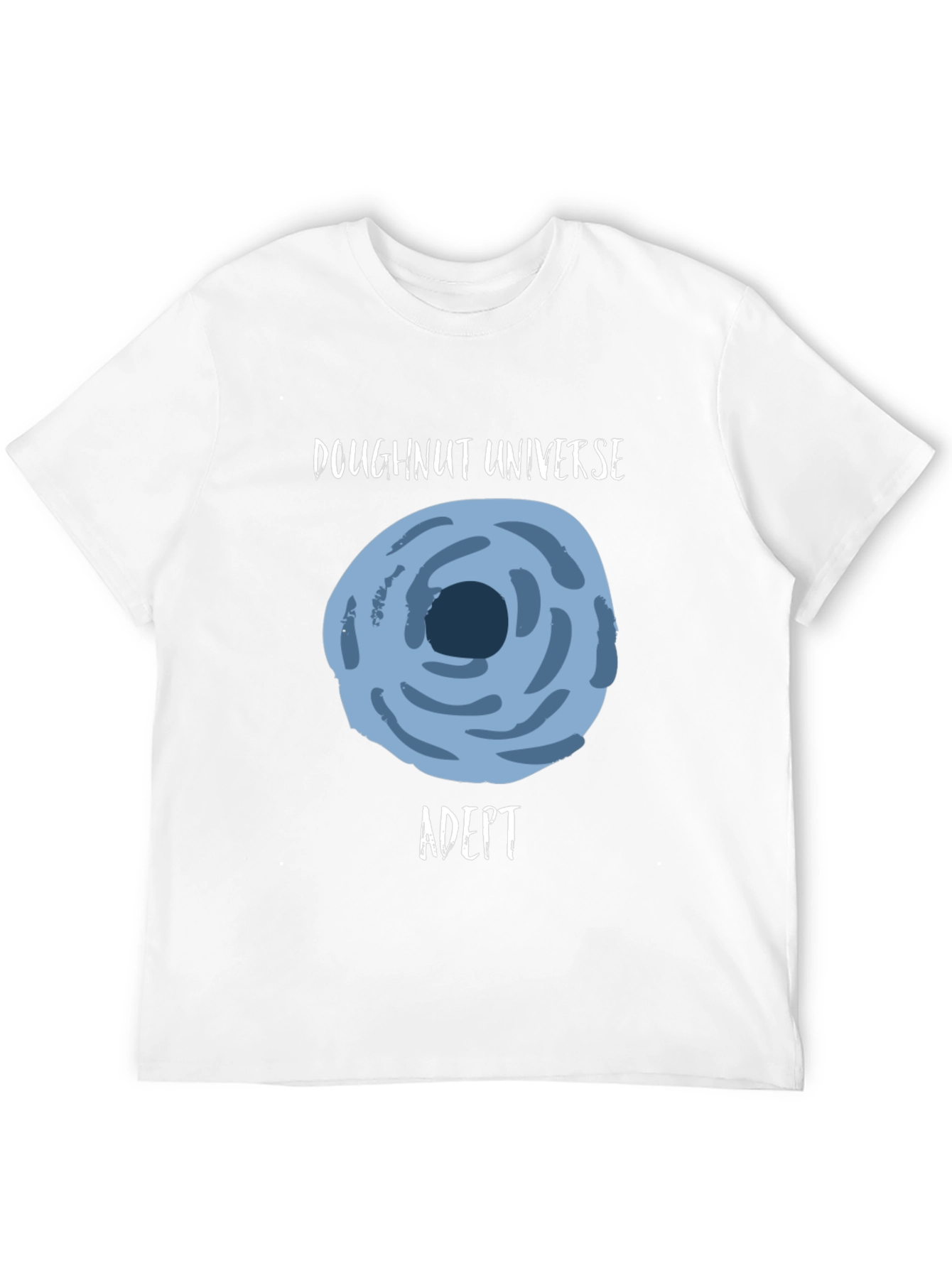 Doughnut Universe Adept Black Graphic Tee