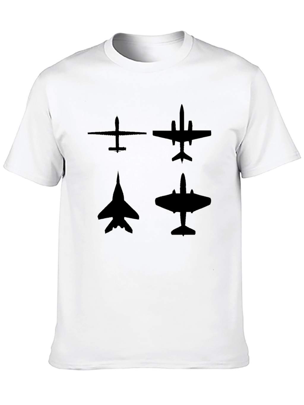 Aviation Silhouette Graphic Tee