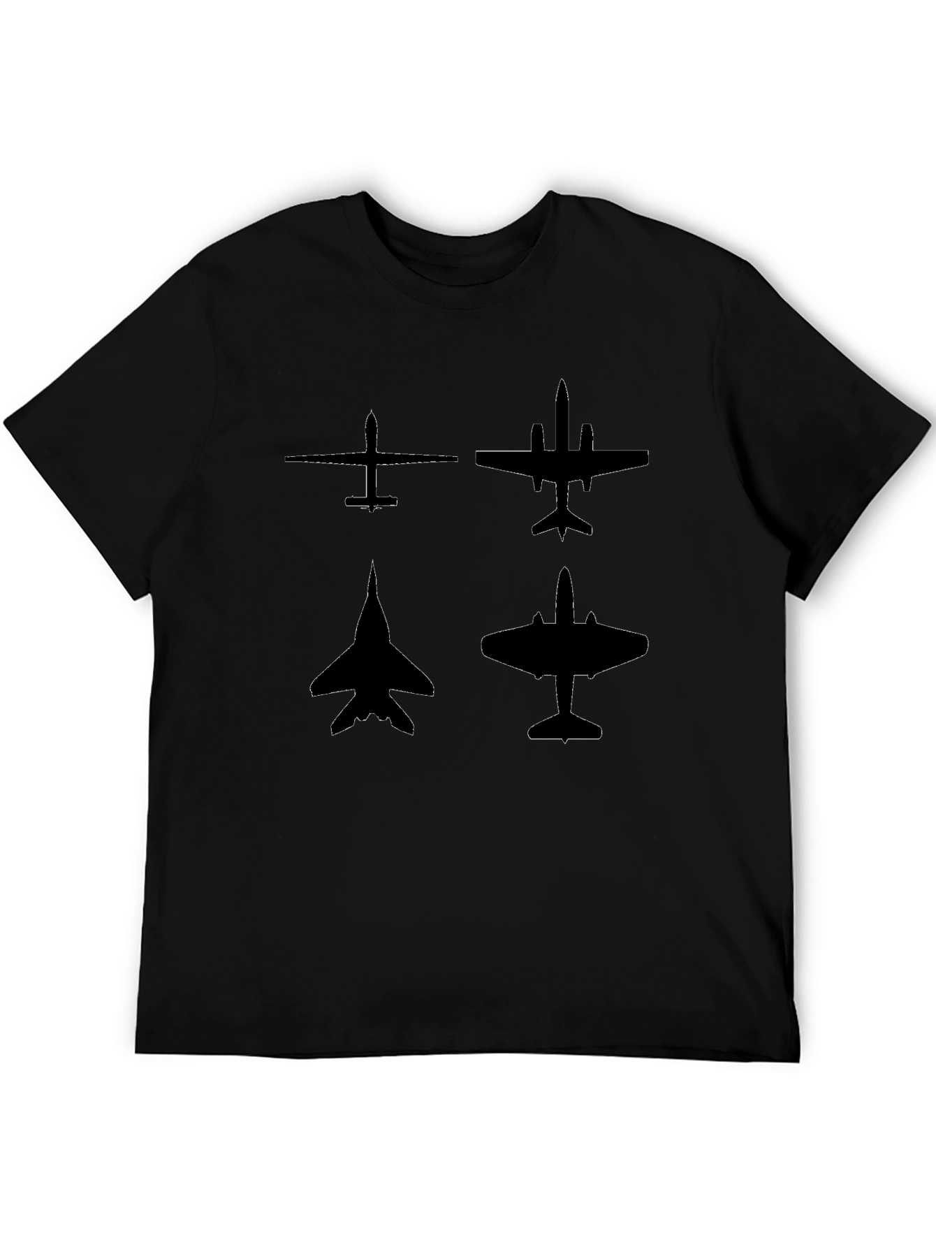 Aviation Silhouette Graphic Tee
