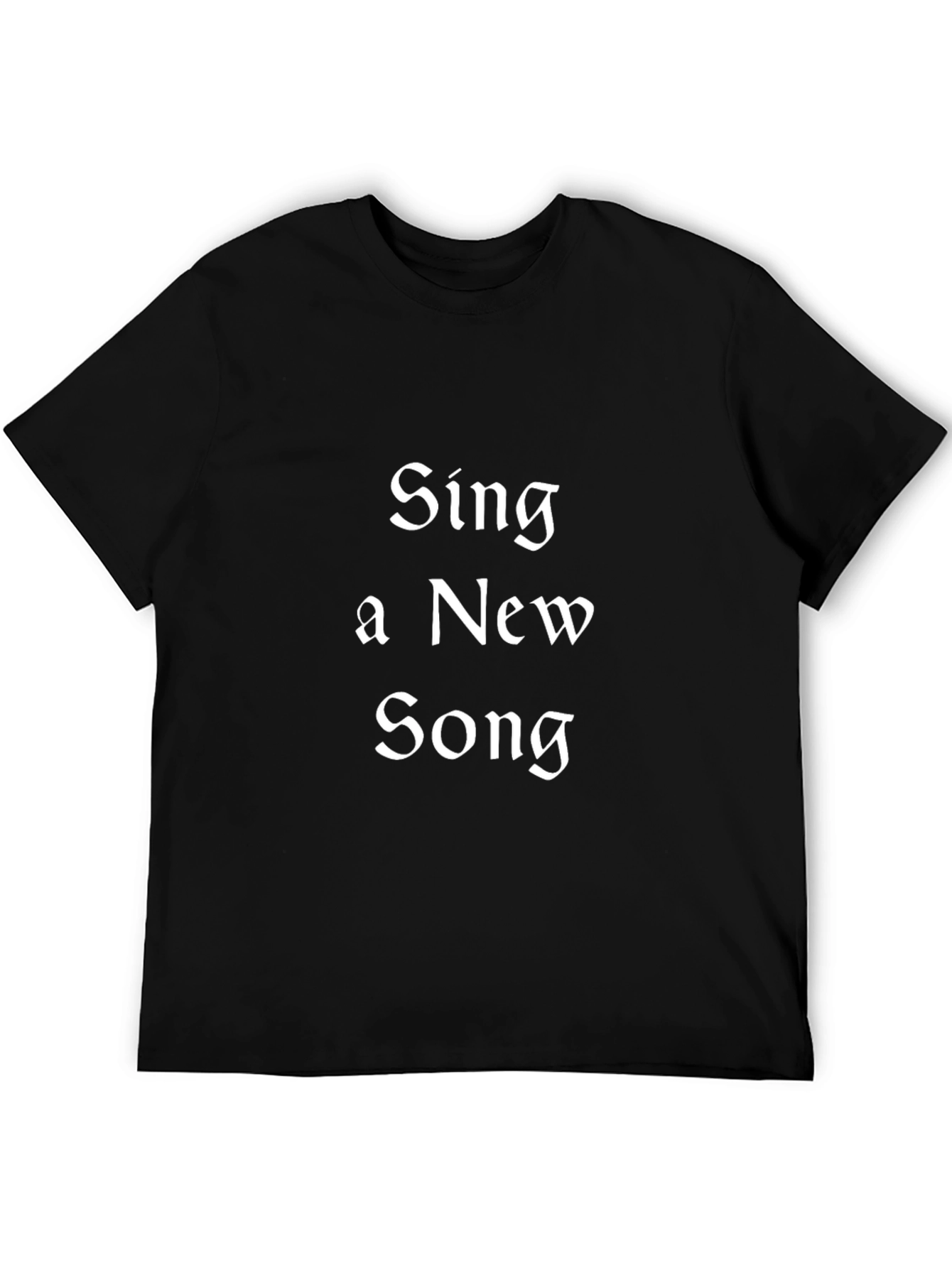 Sing a New Song T-Shirt - Classic Fit