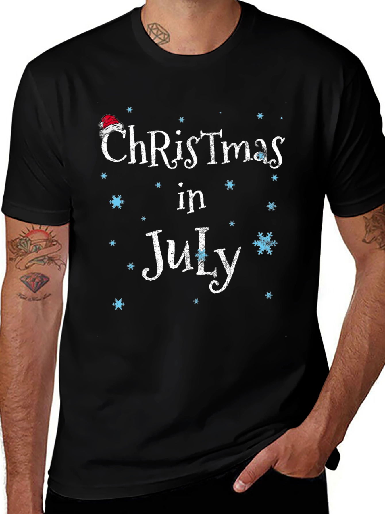 Christmas in July T-Shirt Holiday Tee