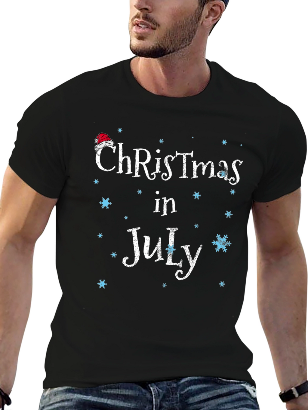Christmas in July T-Shirt Holiday Tee