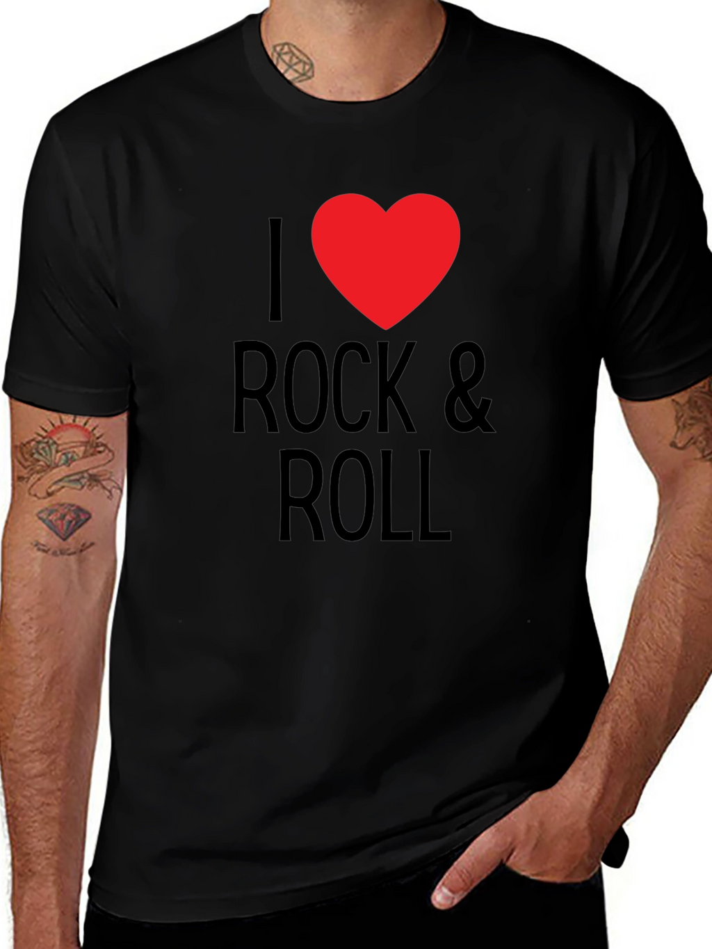 I Love Rock & Roll Graphic Tee