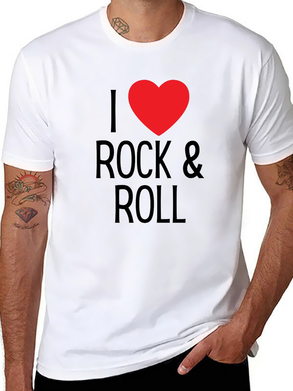 I Love Rock & Roll Graphic Tee