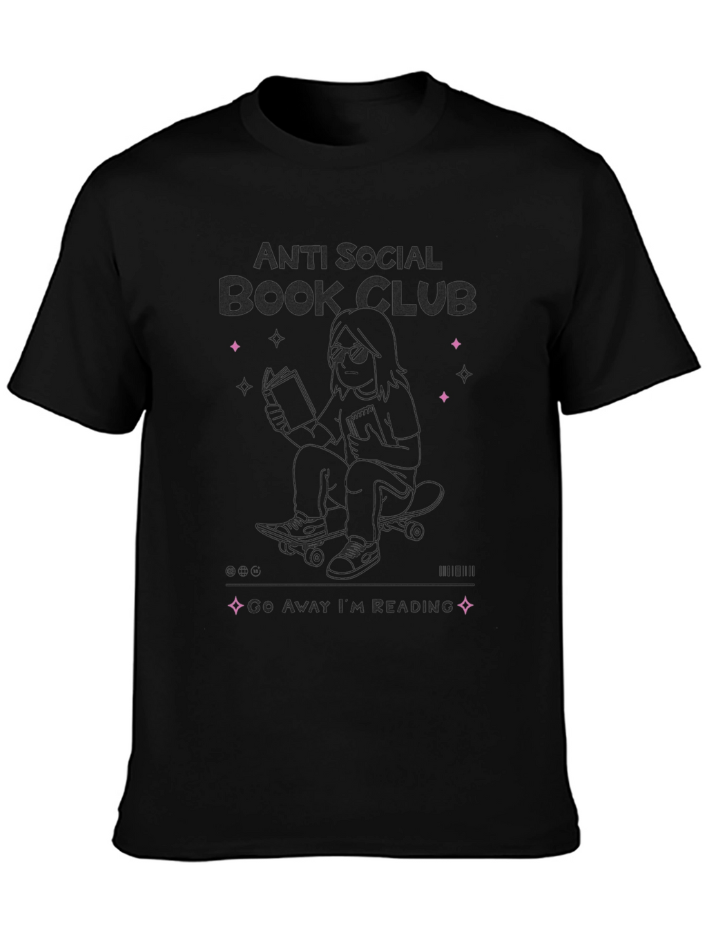 Anti Social Book Club Graphic Tee