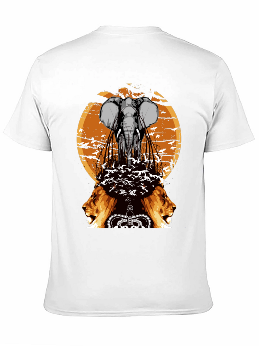 Lion & Elephant Graphic Tee