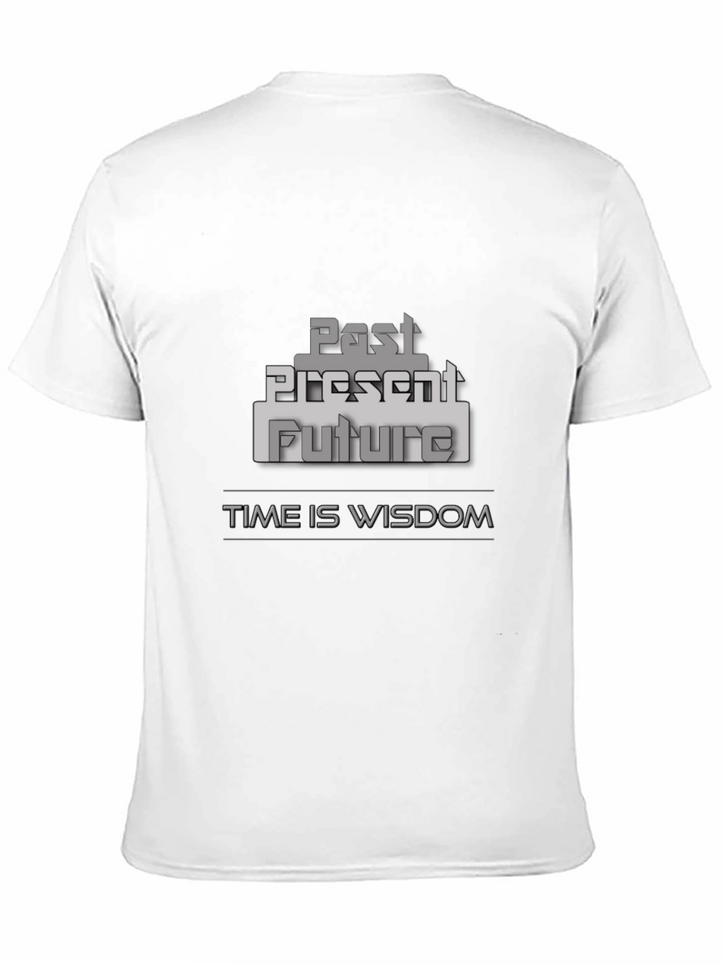 Past Present Future Time is Wisdom Graphic T-Shirt