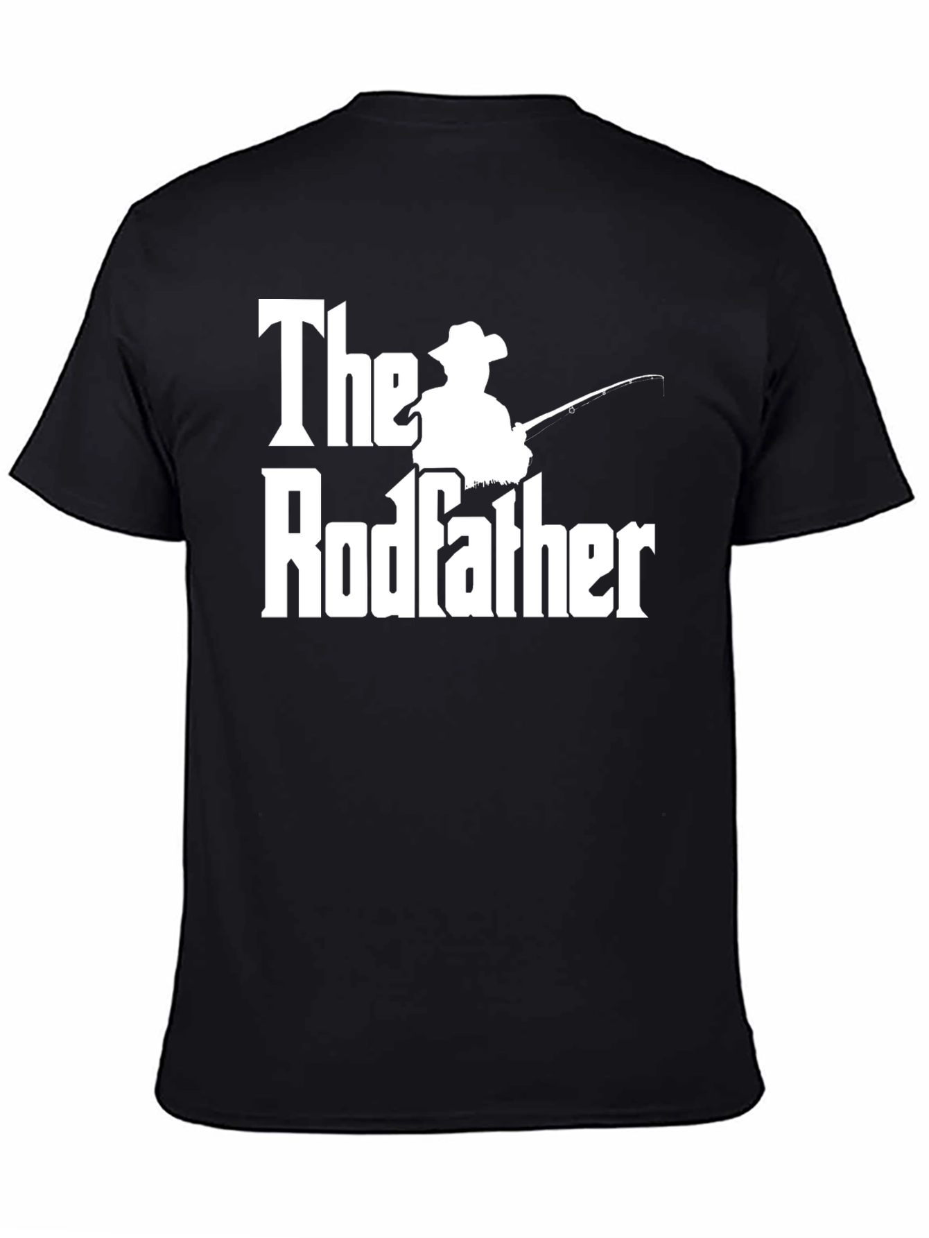 The Rodfather Fishing T-Shirt - Funny Fisherman Gift